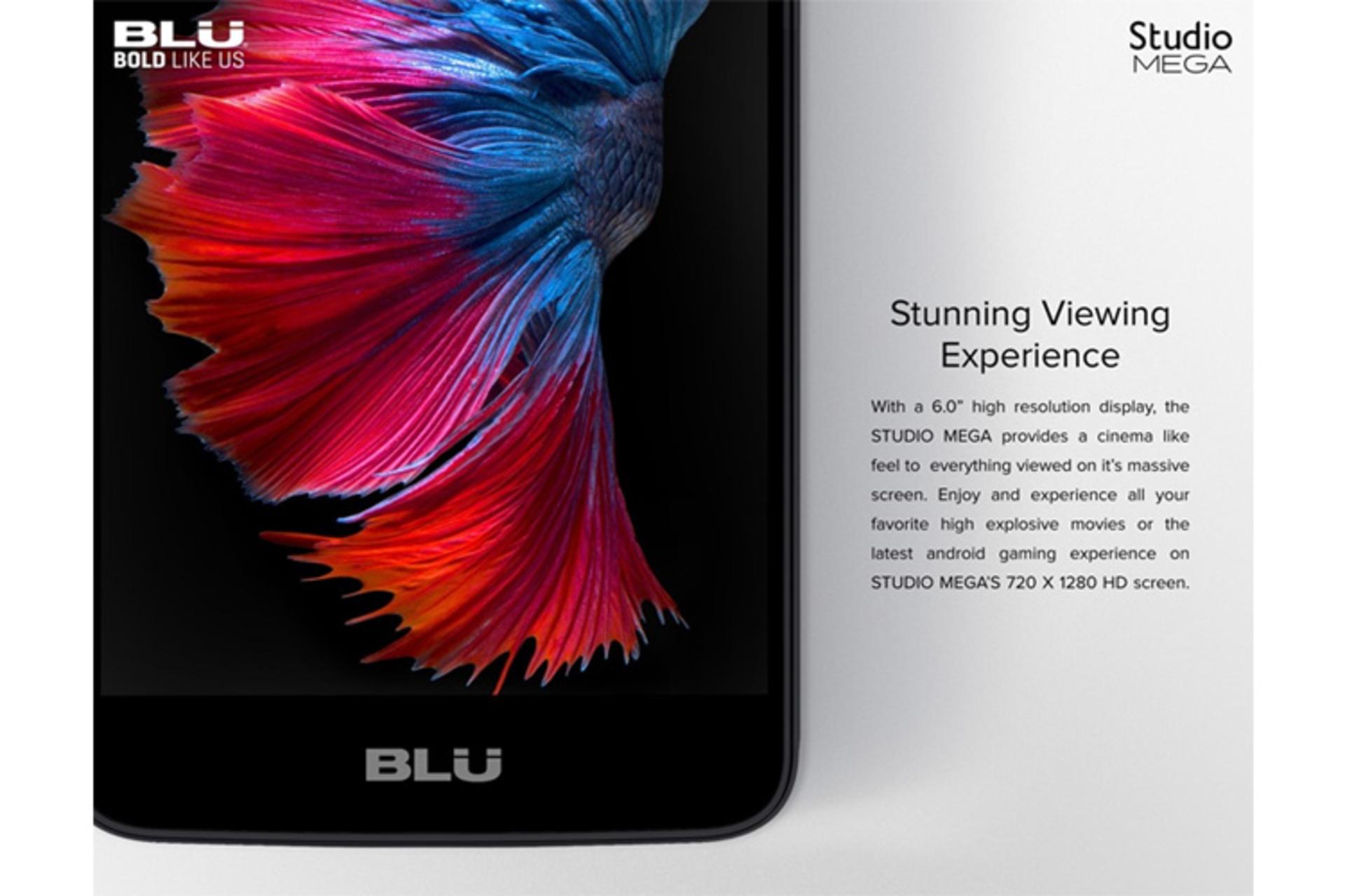 قیمت گوشی Studio Mega بلو BLU Studio Mega + مشخصات