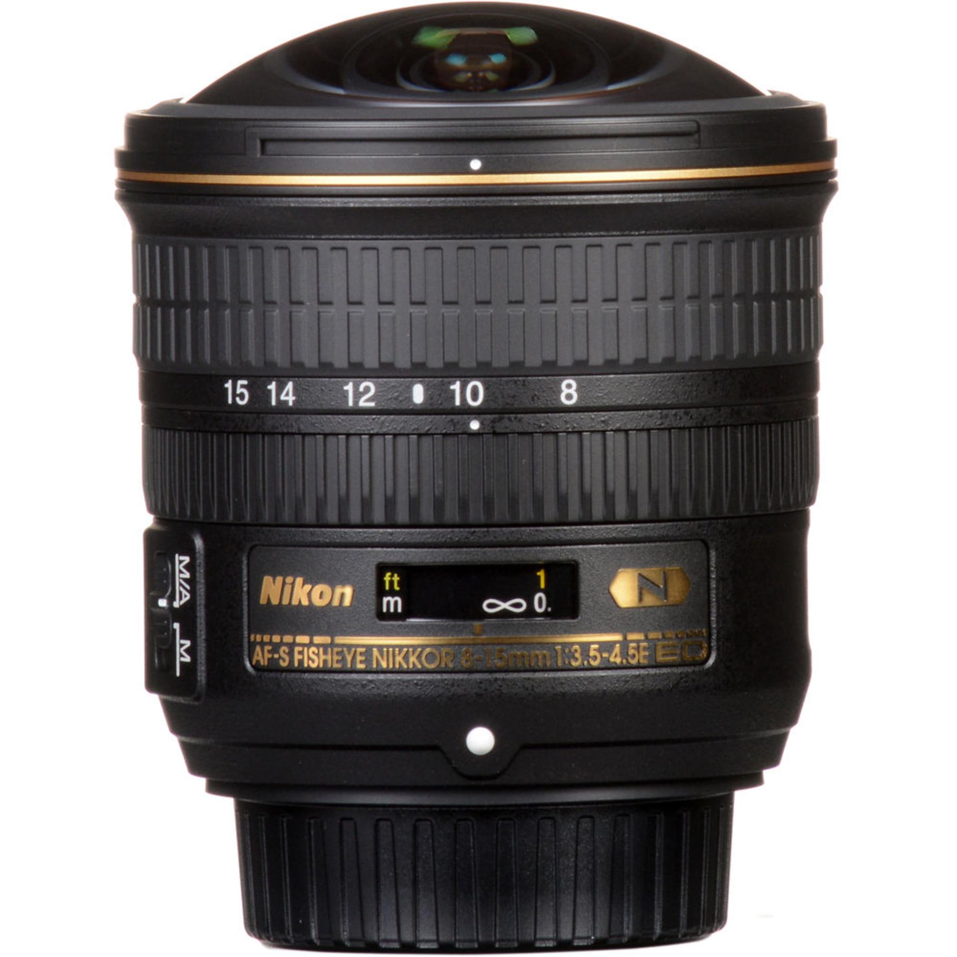 Nikon AF-S Nikkor Fisheye 8-15mm F3.5-4.5E ED	