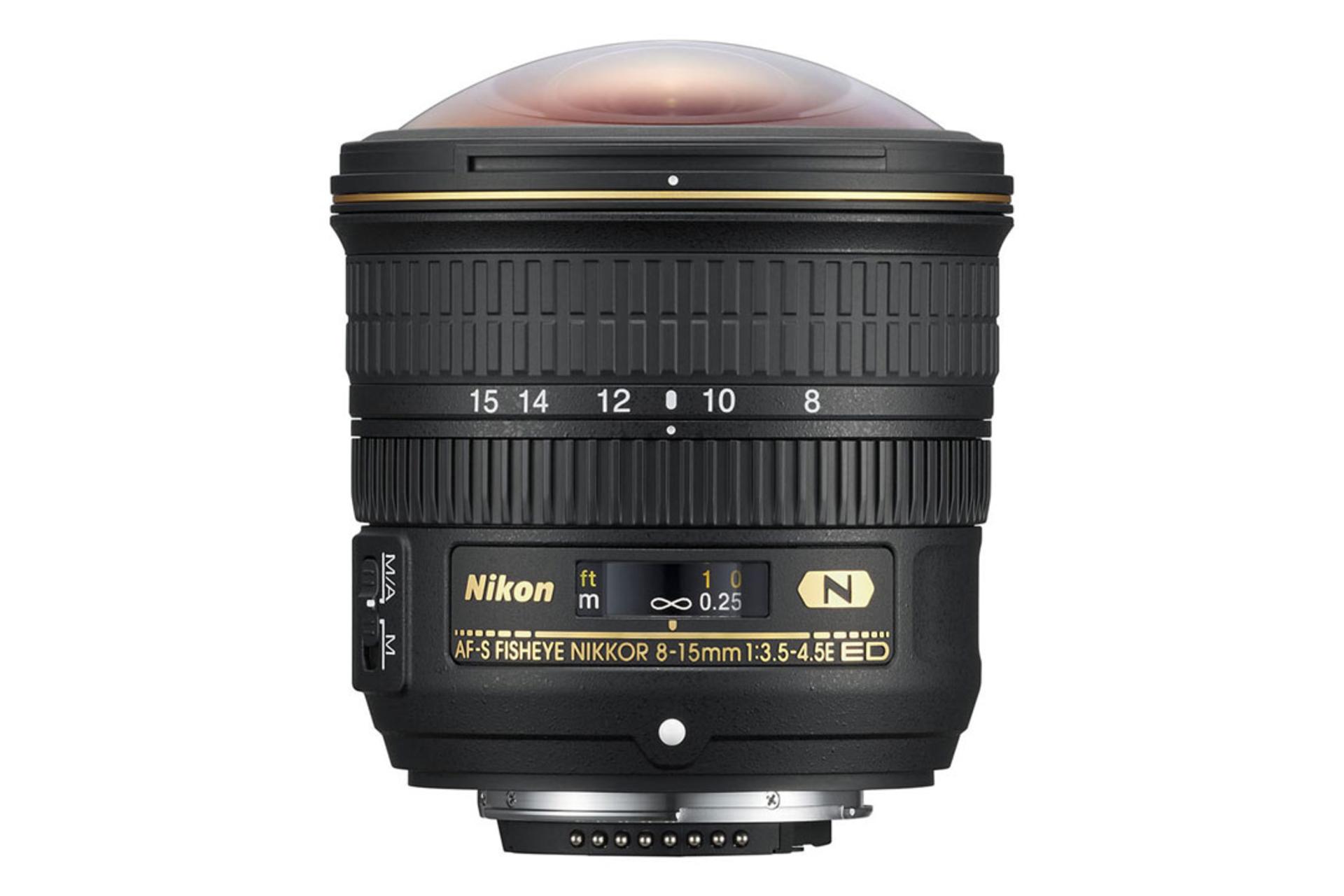 Nikon AF-S Nikkor Fisheye 8-15mm F3.5-4.5E ED	