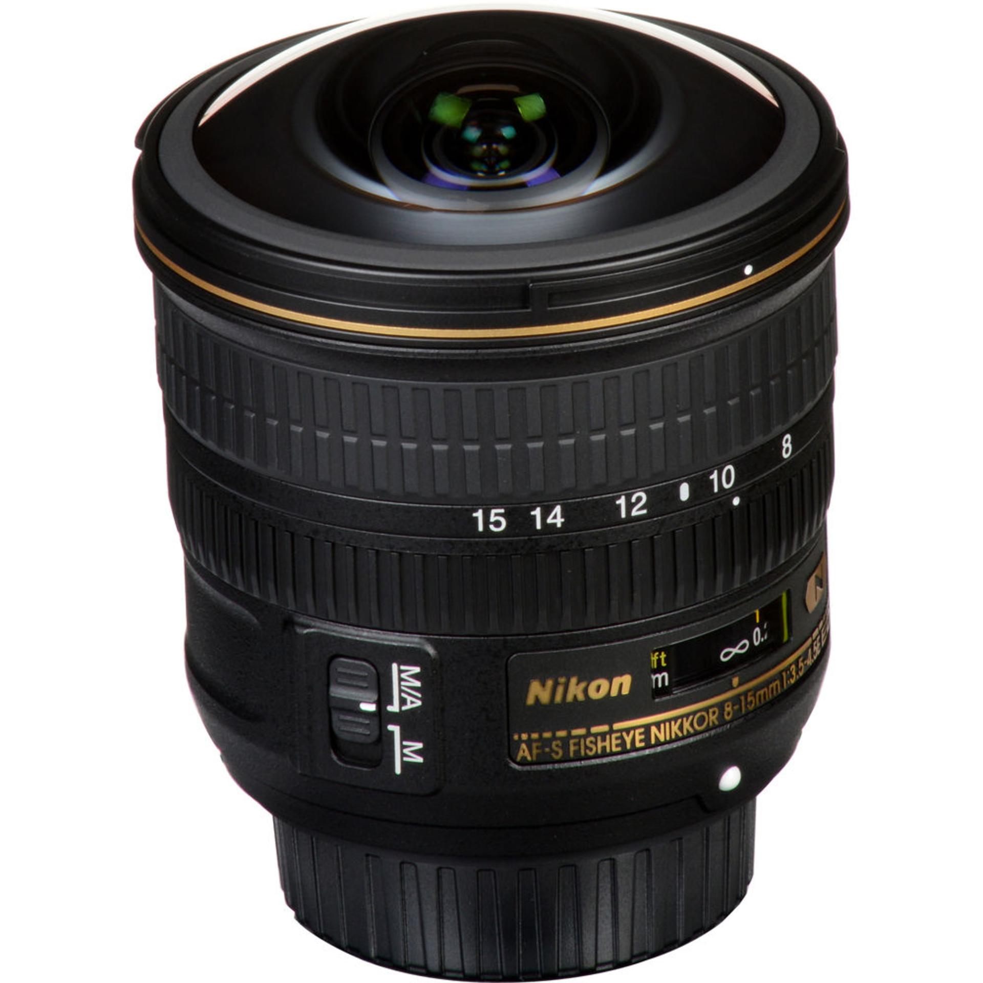 Nikon AF-S Nikkor Fisheye 8-15mm F3.5-4.5E ED	