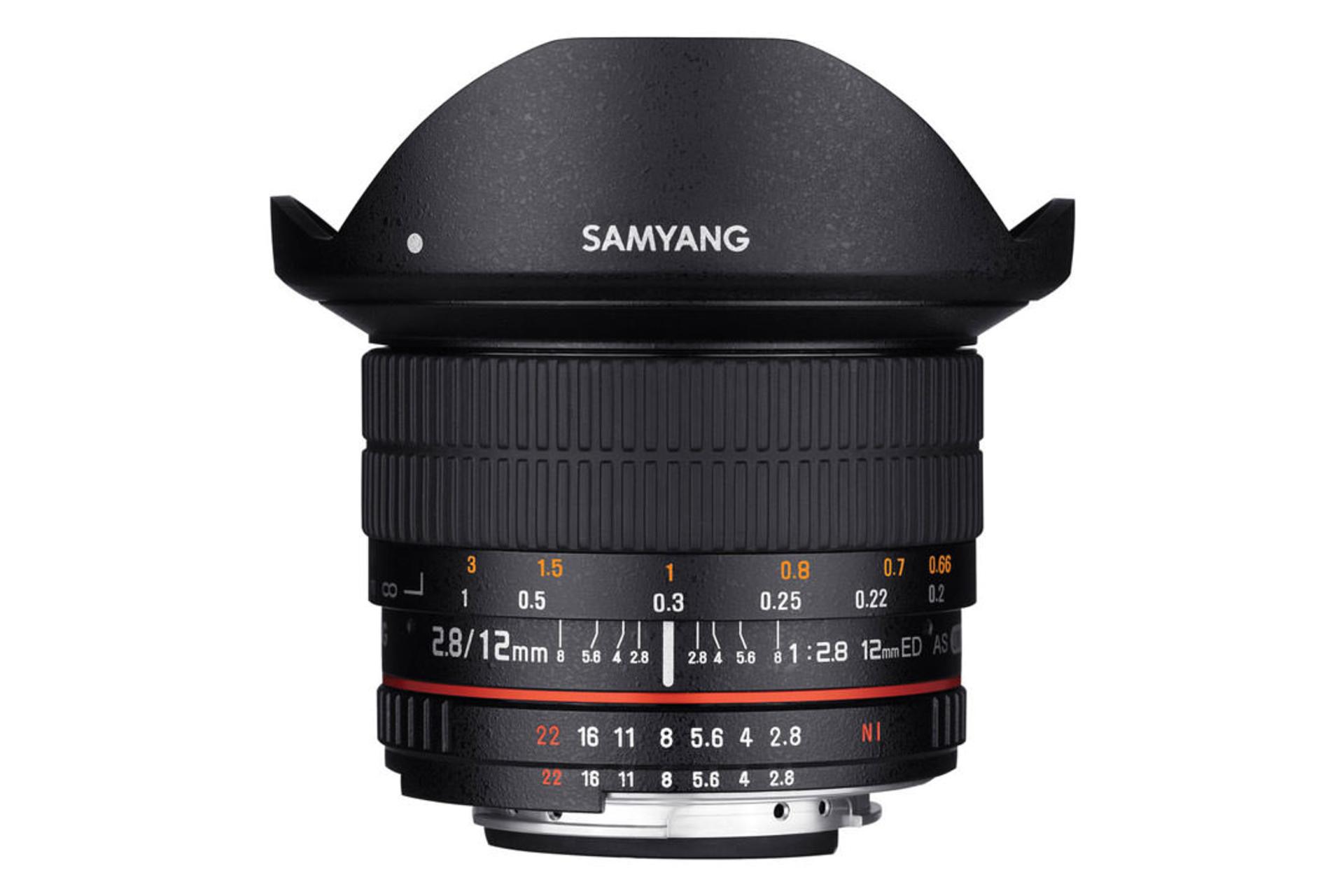 Samyang 12mm F2.8 ED AS NCS Fish-eye	