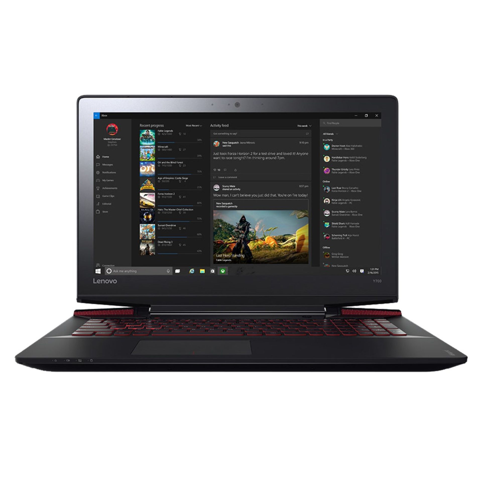 IdeaPad Y700 لنوو - Core i7 16GB 1TB 4GB-0