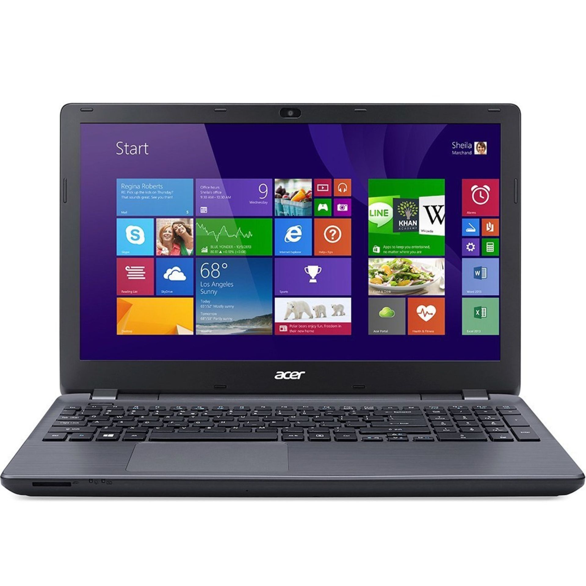 اسپایر E5-571G-37CW ایسر - Core i3 820M 4GB 500GB -0