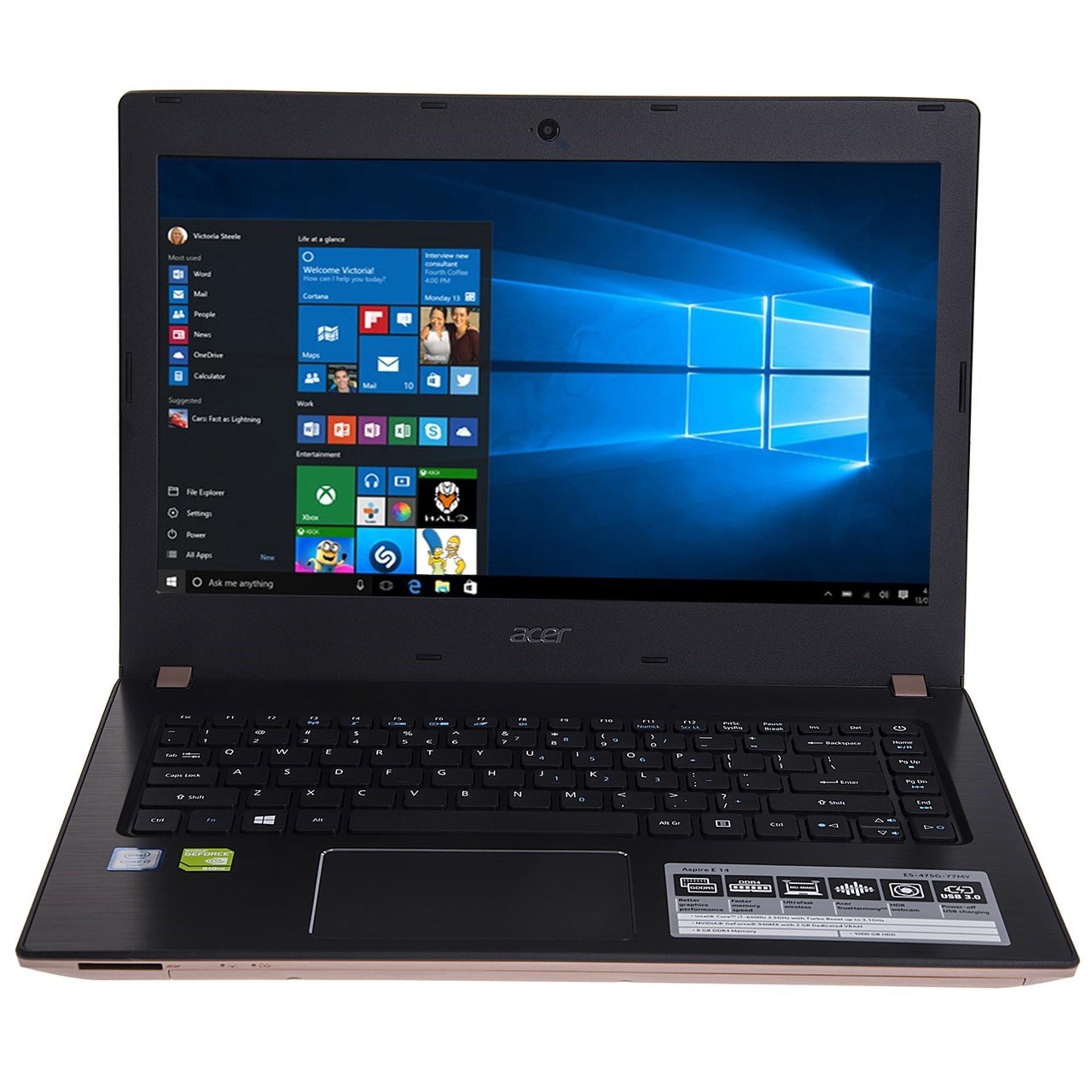 اسپایر E5-475G-56RS ایسر - Core i5 940MX 8GB 1TB -0