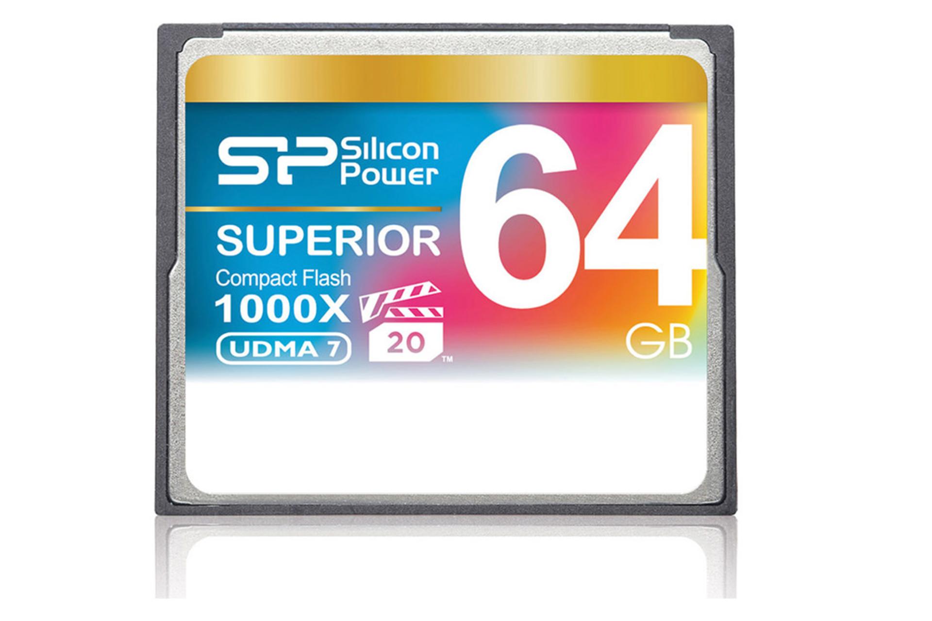 مرجع متخصصين ايران Silicon Power Superior CF Class 4 64GB