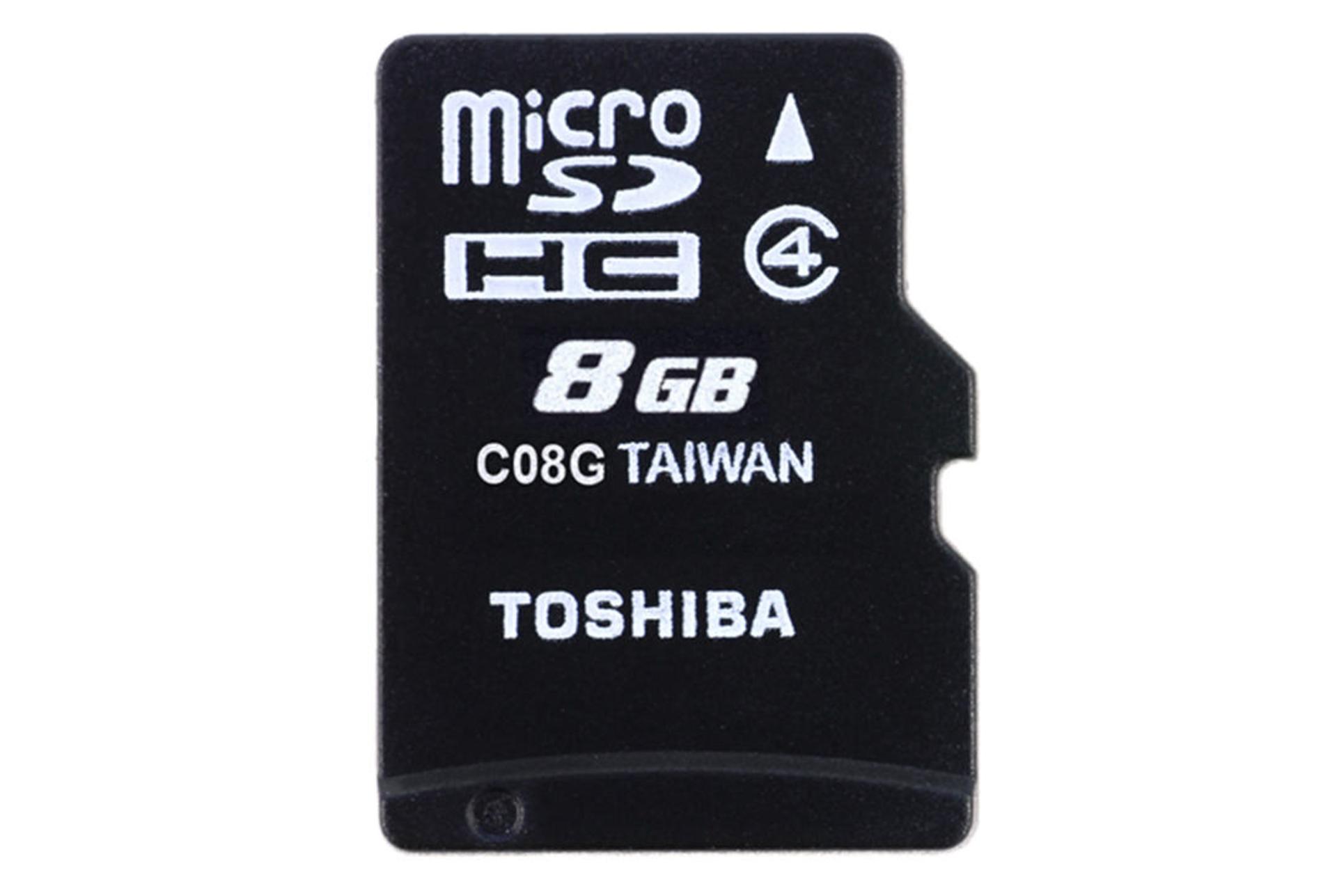 Toshiba C08G microSDHC Class 4 