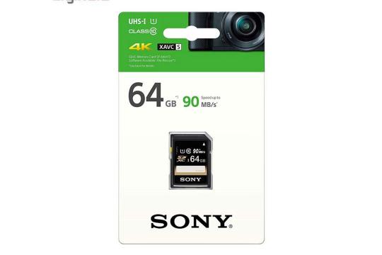 Sony SF-64UY3 SDXC Class 10 UHS-I U1 64GB