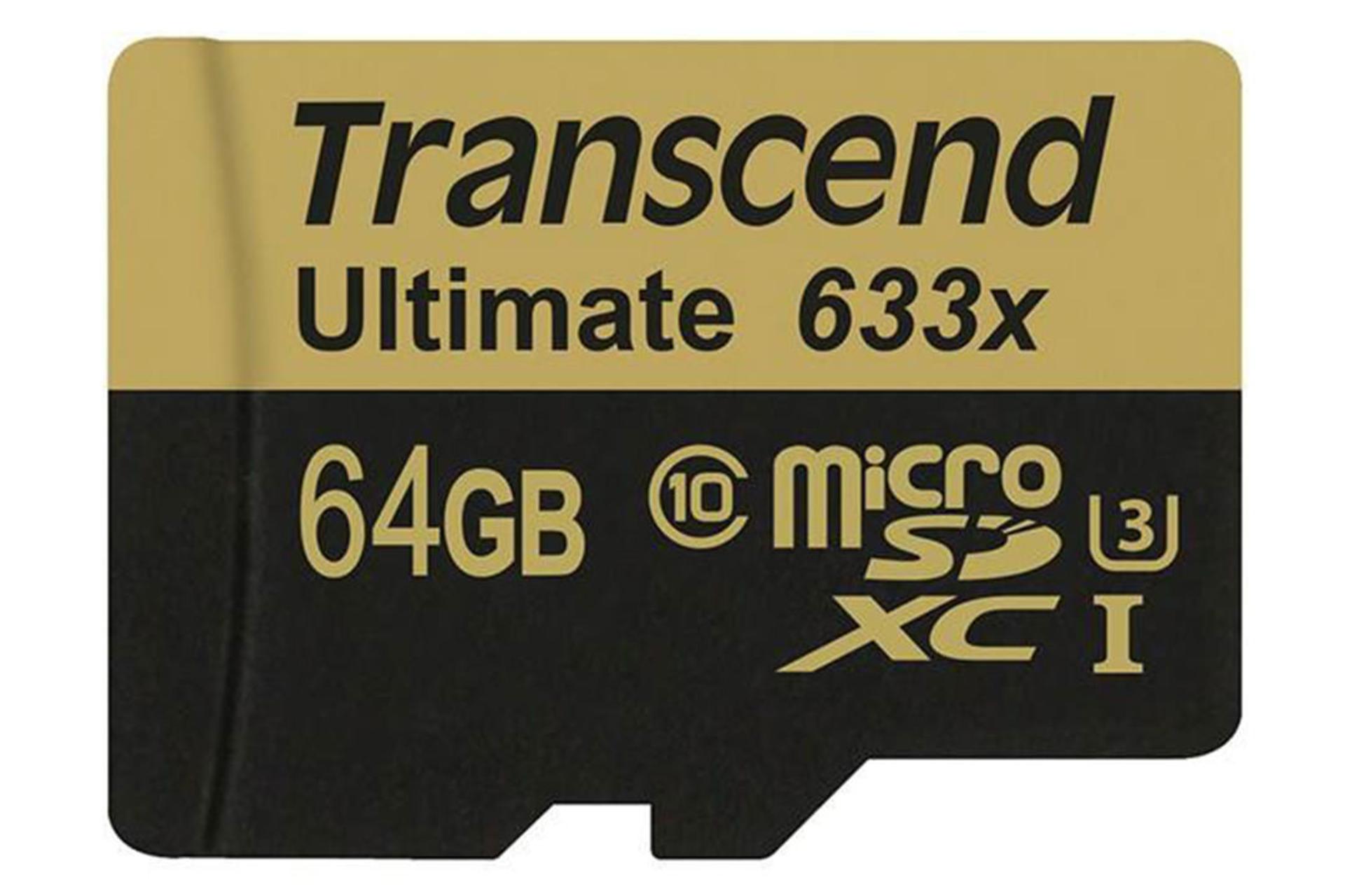Transcend Ultimate microSDXC Class 10 UHS-I U3 64GB