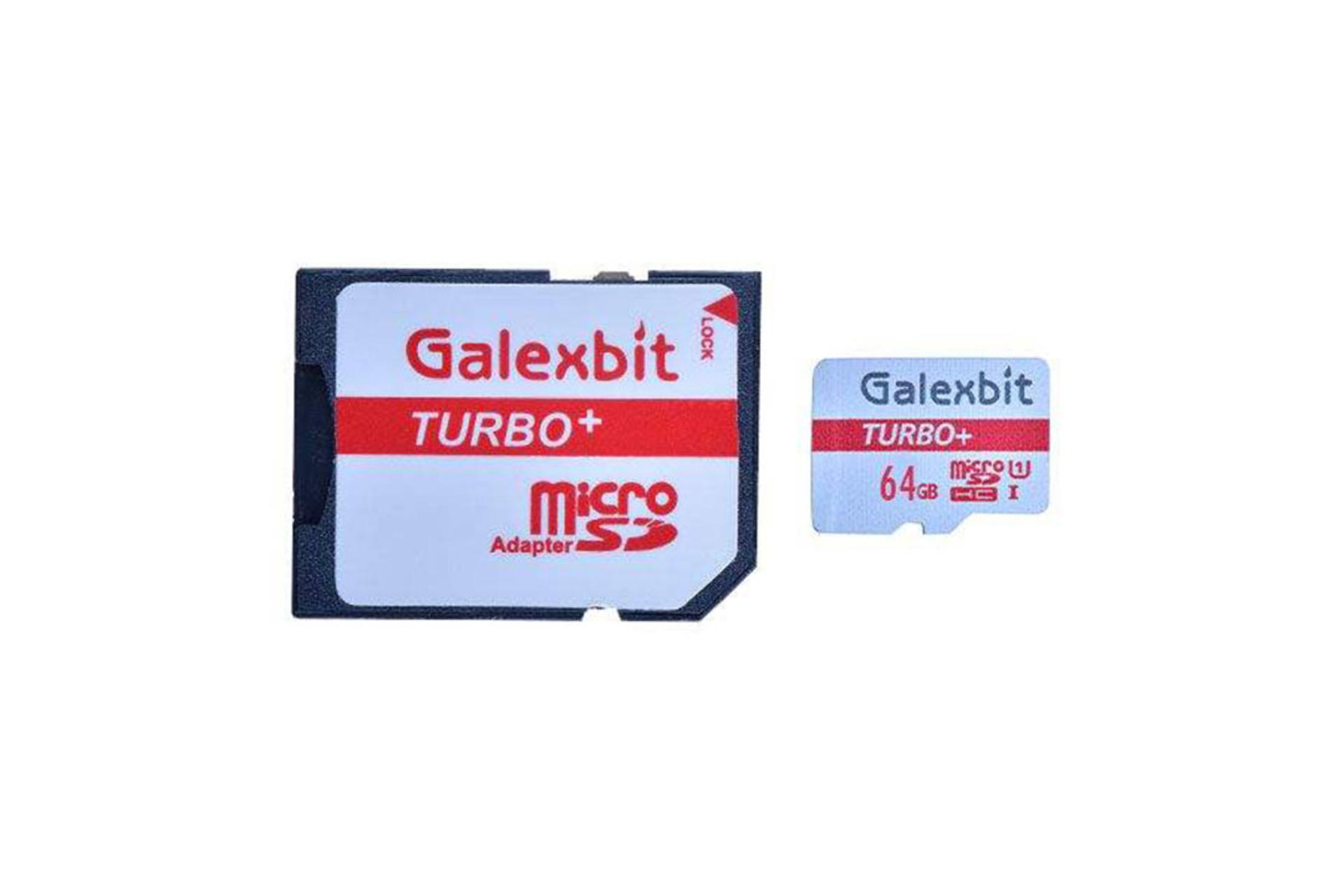 مرجع متخصصين ايران Galexbit Turbo+ microSDHC Class 10 UHS-I U1 64GB
