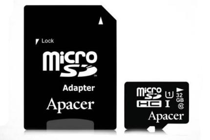 مرجع متخصصين ايران اپيسر microSDHC با ظرفيت 32 گيگابايت كلاس 10