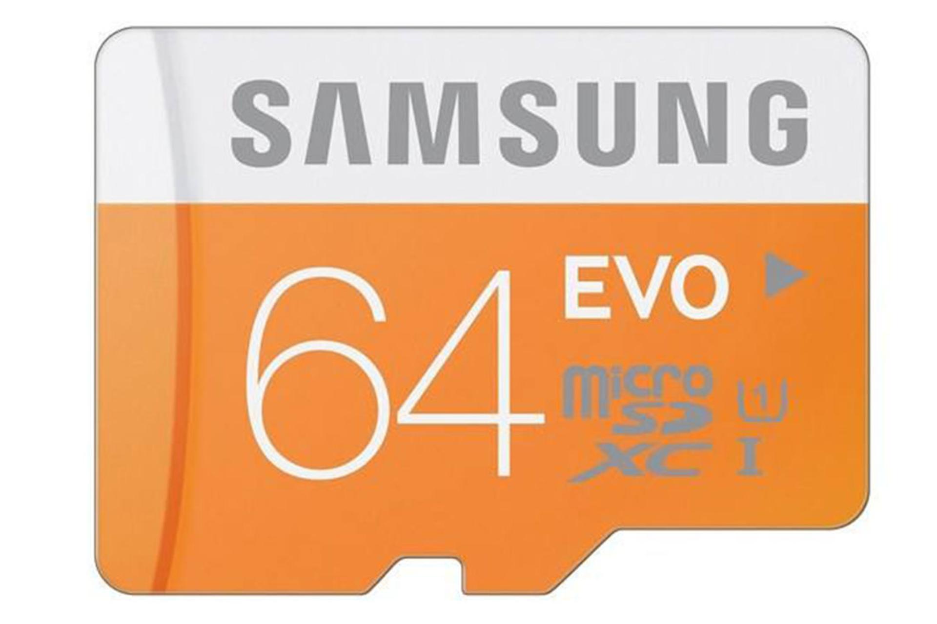 Samsung Evo SDXC Class 10 UHS-I U1 64GB