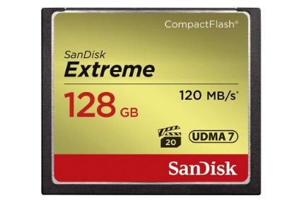 سن دیسک CF با ظرفیت 128 گیگابایت مدل Extreme