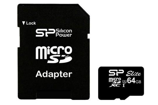  64 Silicon Power Elite SDXC Class 10 UHS-I U1