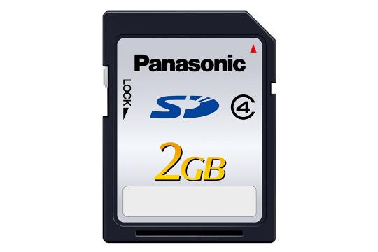 Panasonic SDHC Class 4 2GB