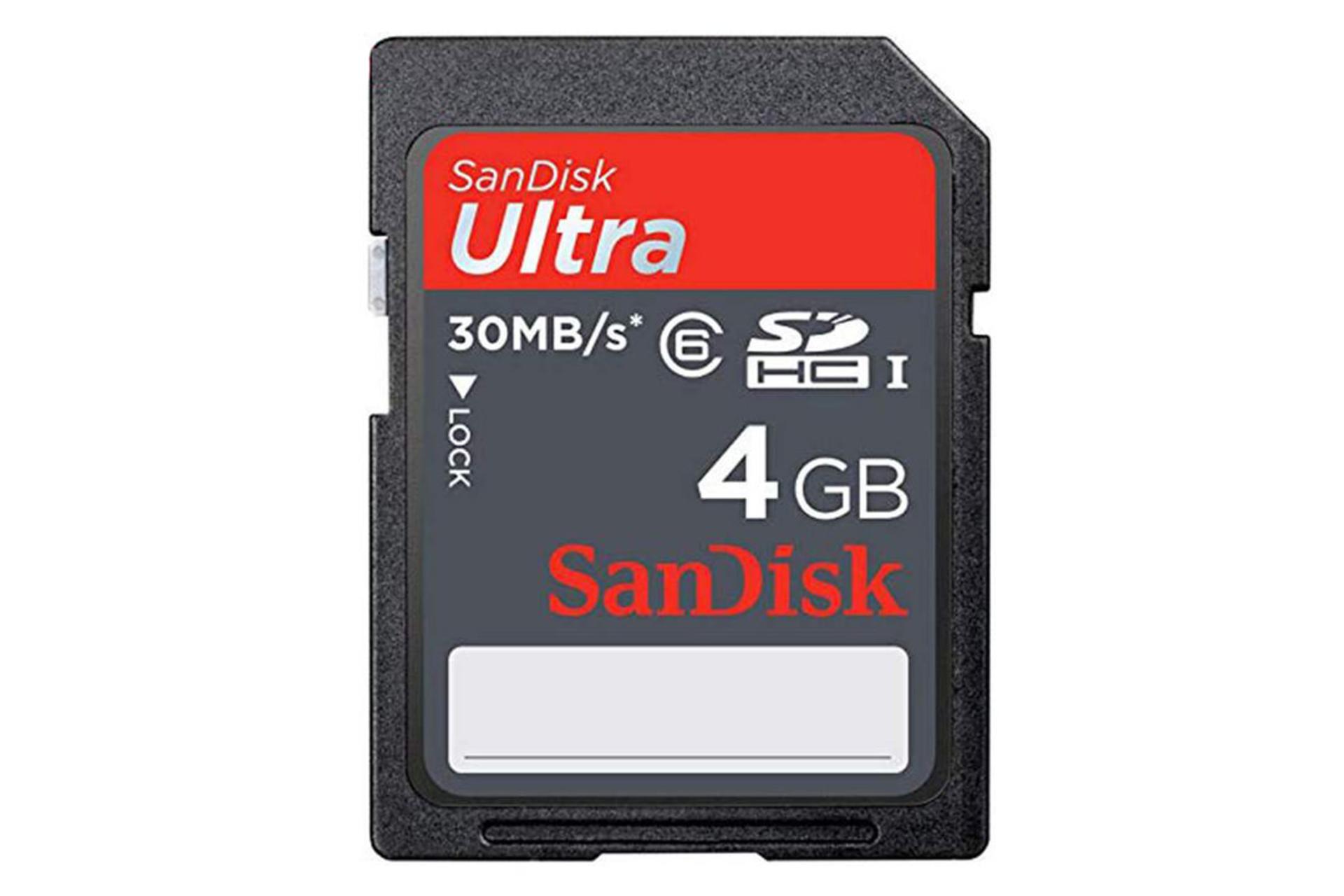 SanDisk Ultra SDHC Class 6 UHS-I U1 4GB