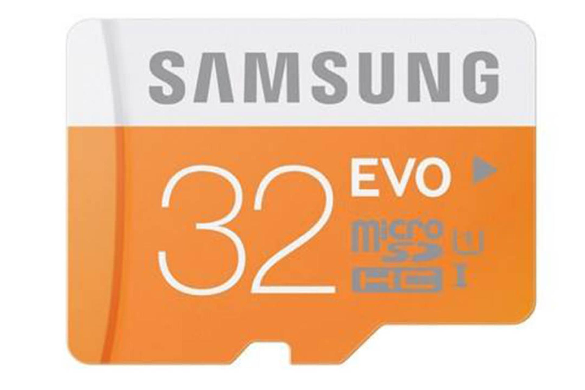 مرجع متخصصين ايران Samsung Evo SDHC Class 10 UHS-I U1 32GB