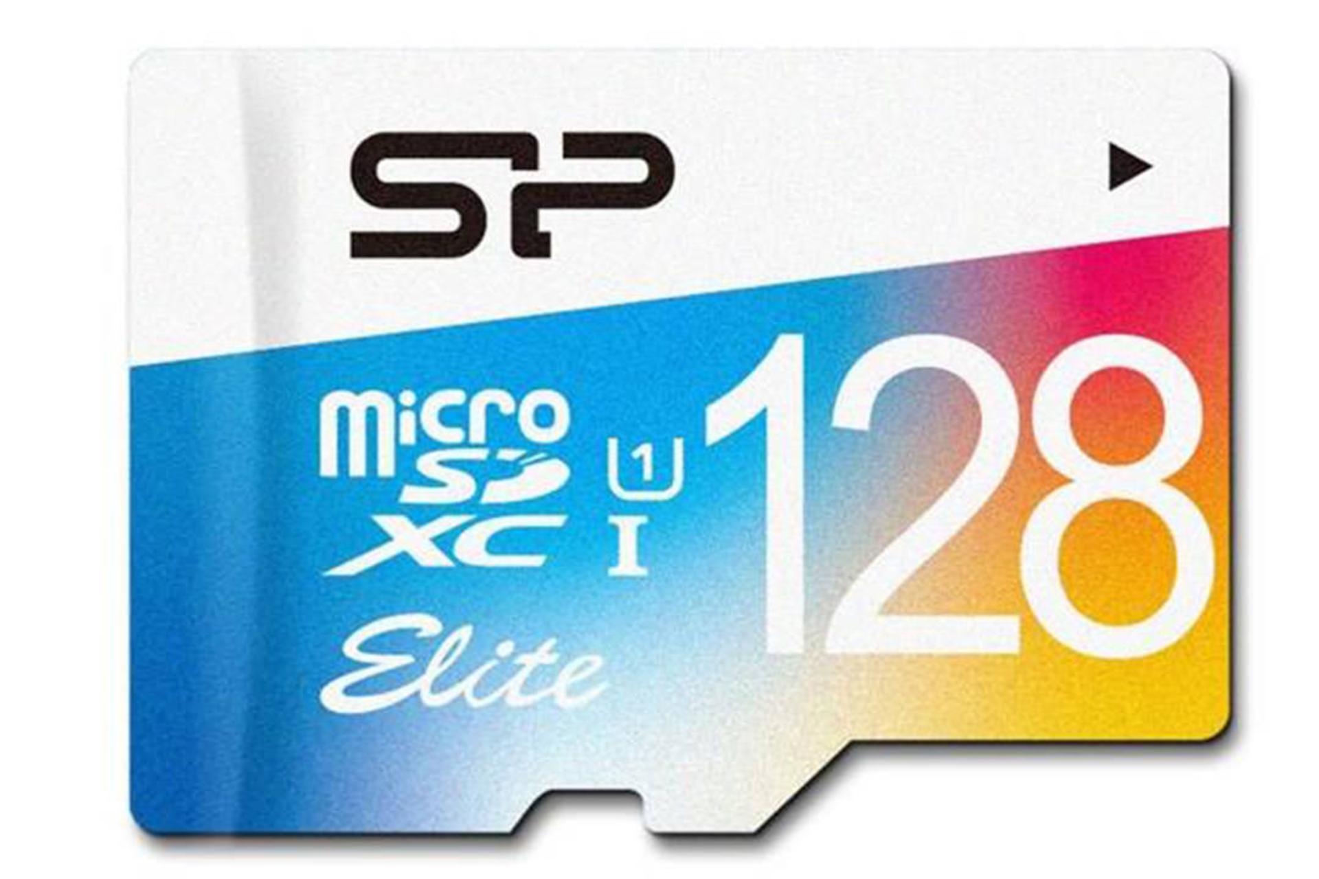 مرجع متخصصين ايران Silicon Power Color Elite microSDXC Class 10 UHS-I U1 128GB