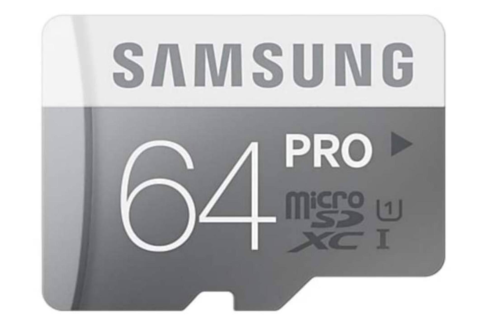 مرجع متخصصين ايران Samsung Pro microSDXC Class 10 UHS-I U1 64Gb