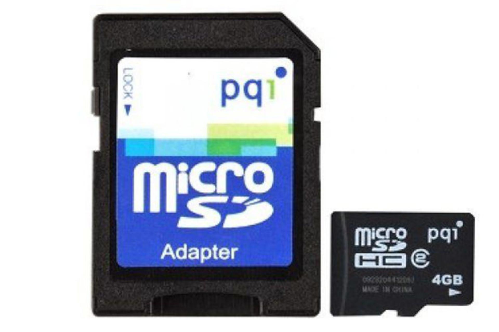 pqi microSDHC Class 4 4GB