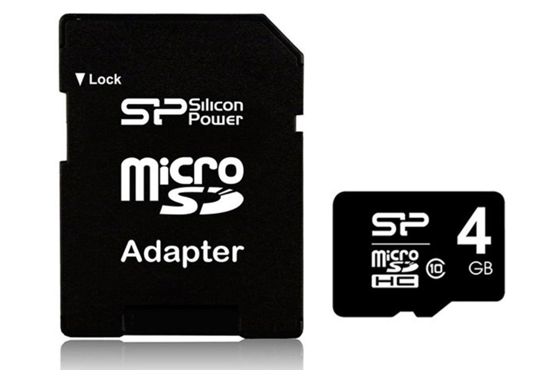 Silicon Power microSDHC Class 10 4GB