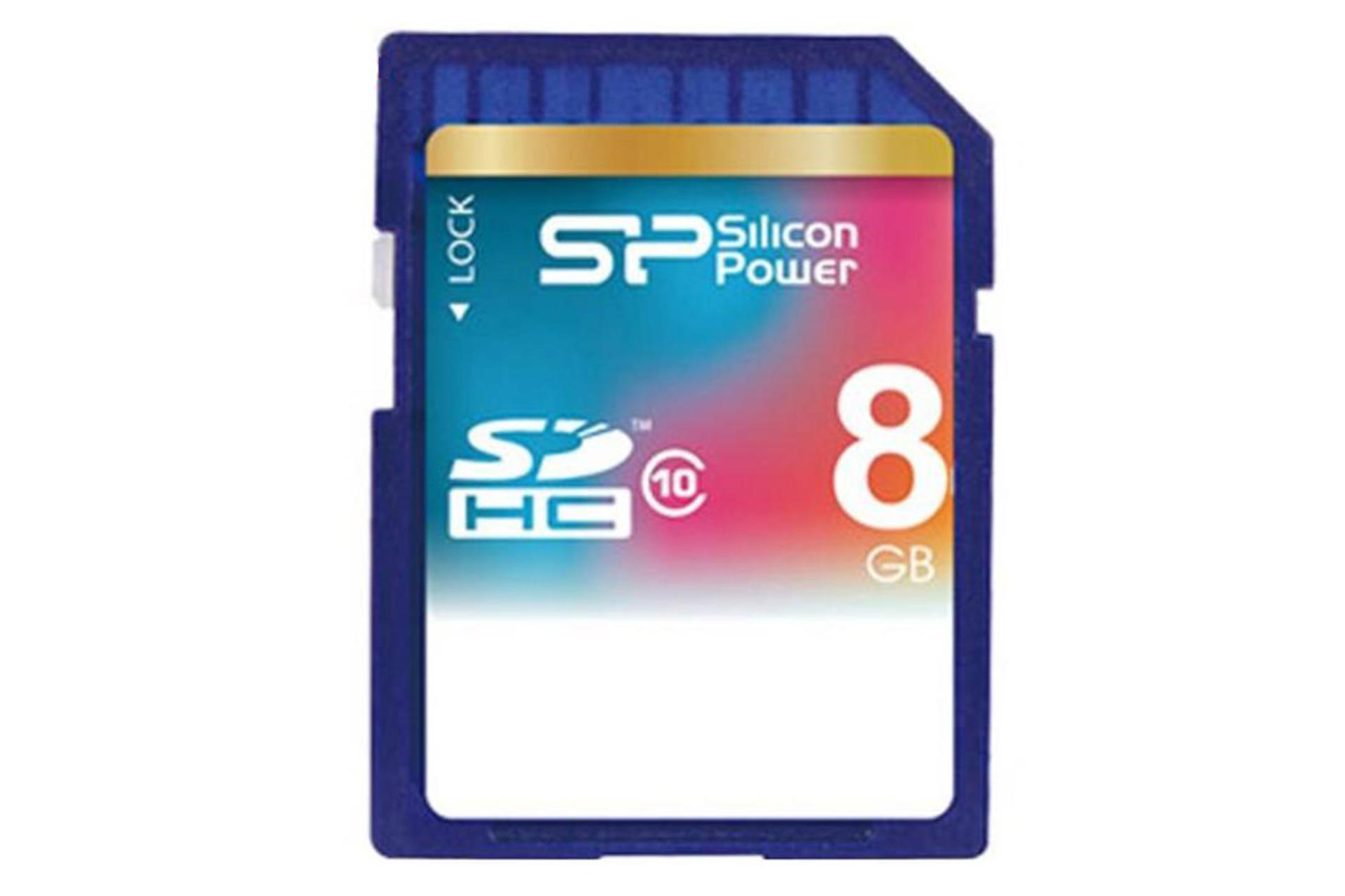 مرجع متخصصين ايران Silicon Power SDHC Class 8GB