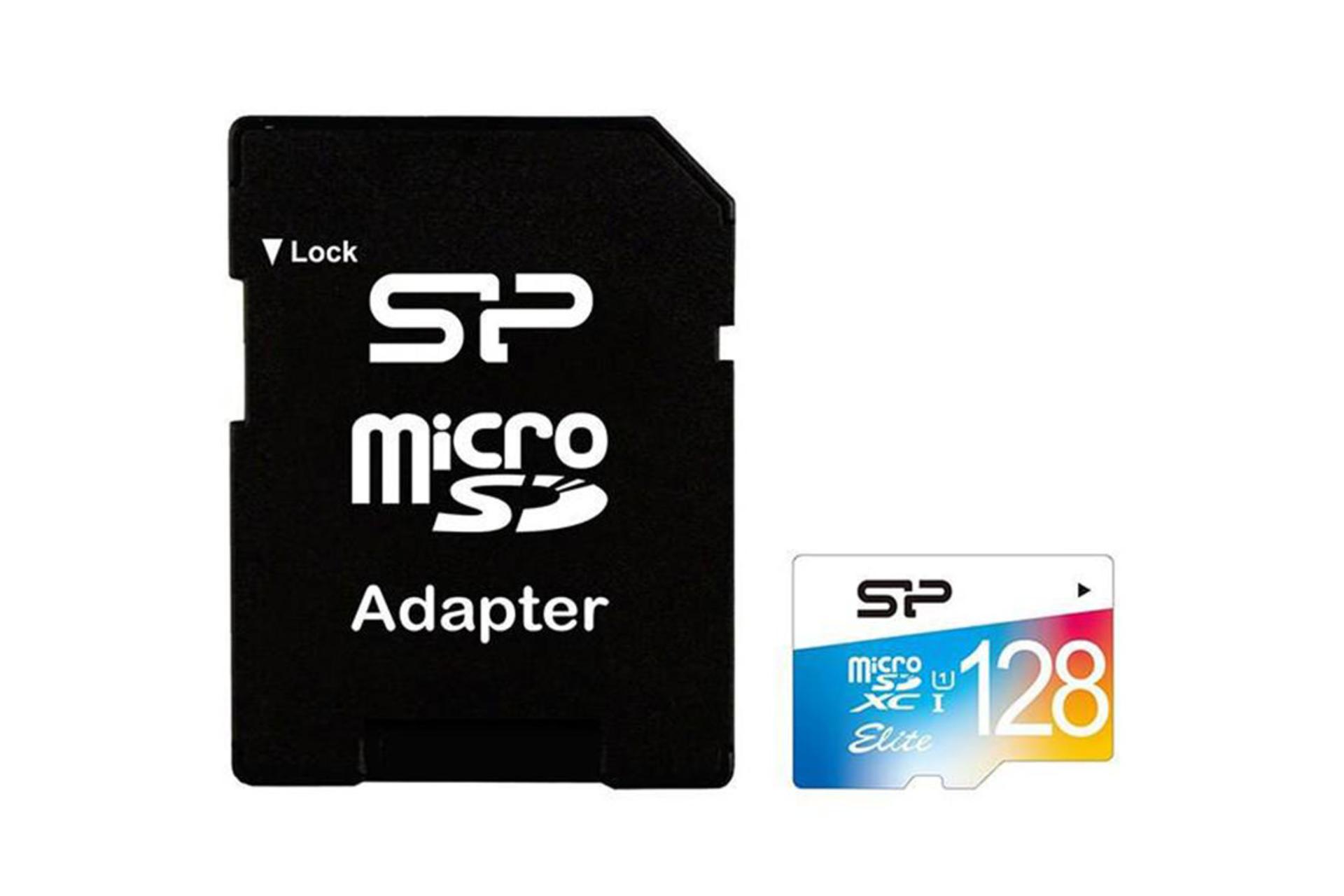 Silicon Power Color Elite microSDXC Class 10 UHS-I U1 128GB