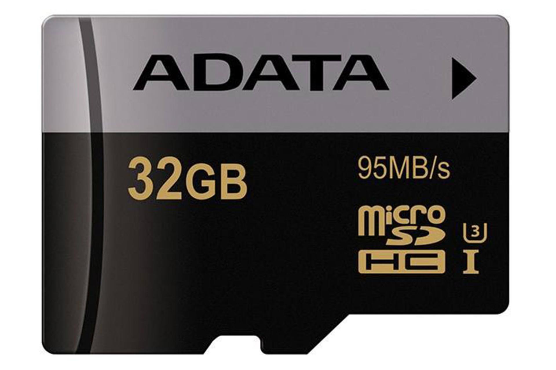 ای دیتا microSDHC با ظرفیت 32 گیگابایت مدل Premier Pro کلاس 10