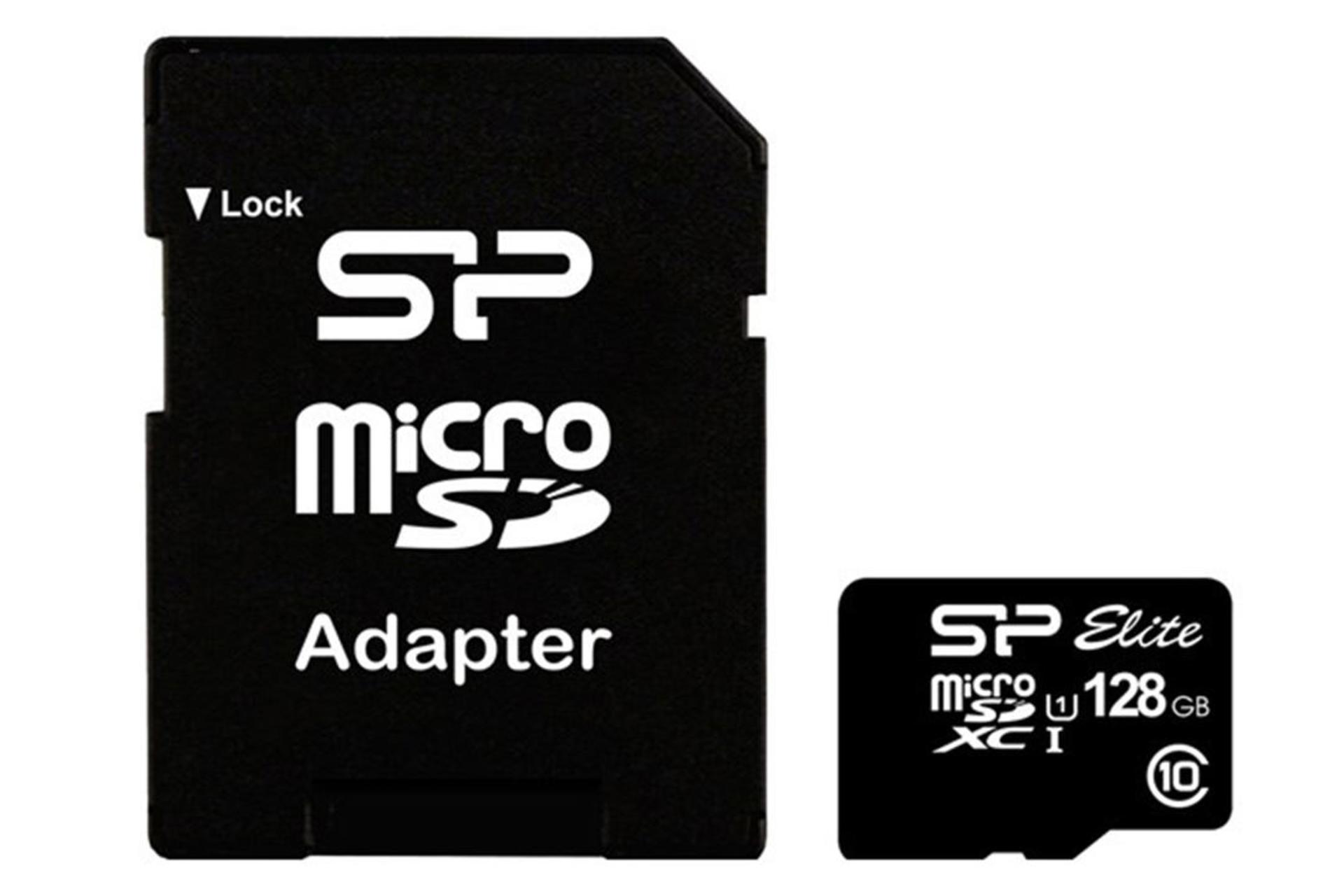 Silicon Power Elite microSDXC Class 10 UHS-I U1 128GB