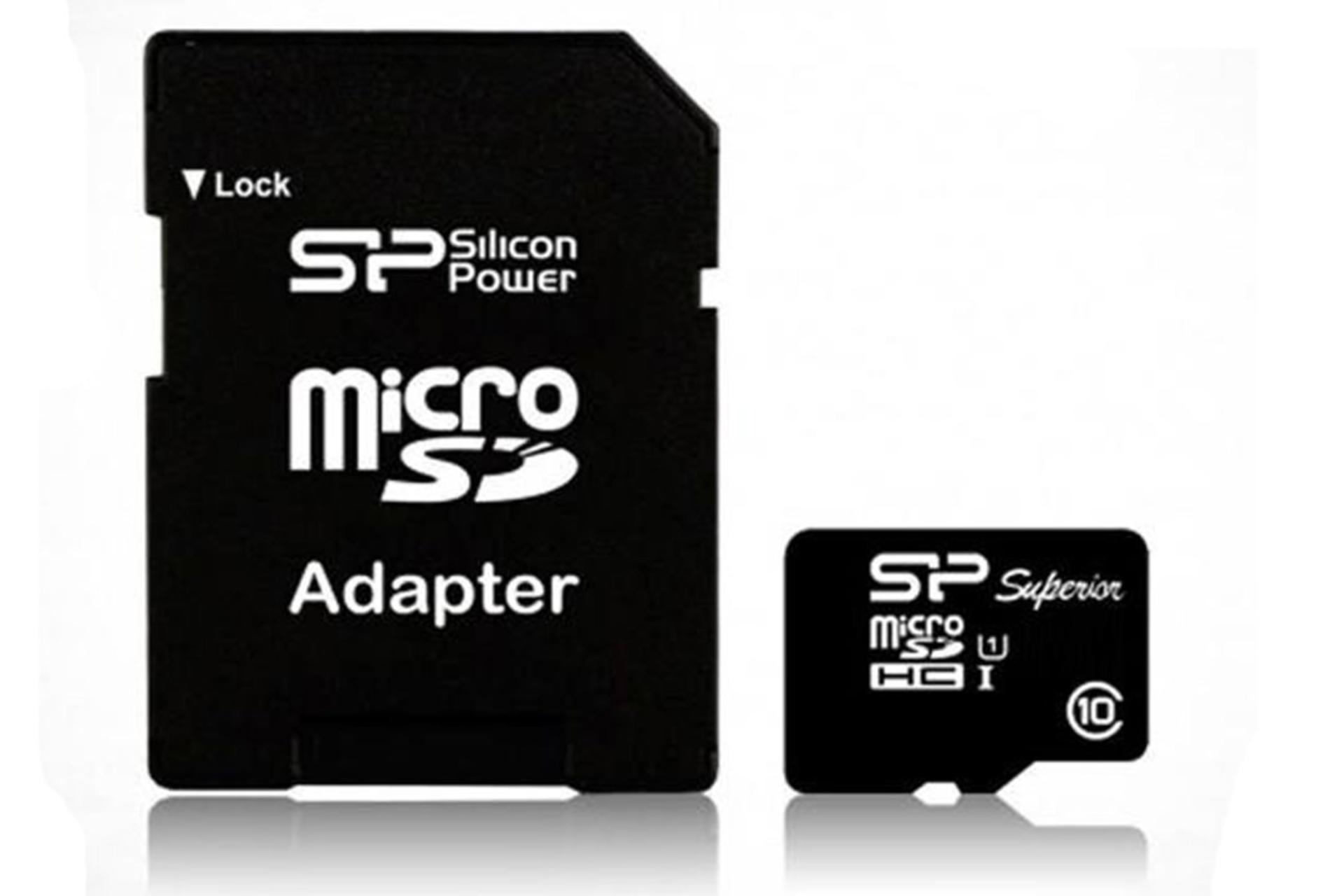 مرجع متخصصين ايران Silicon Power Superior microSDHC Class 10 UHS-I U1