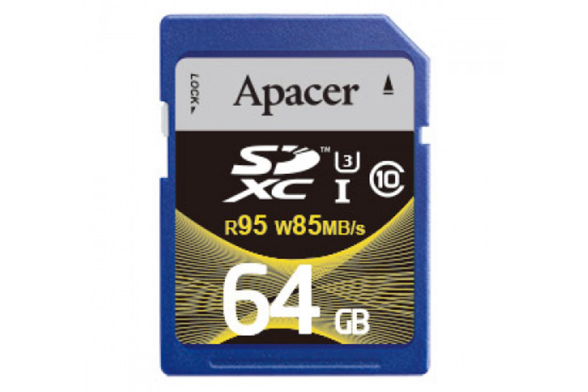 Apacer SDXC Class 10 UHS-I U3 64GB