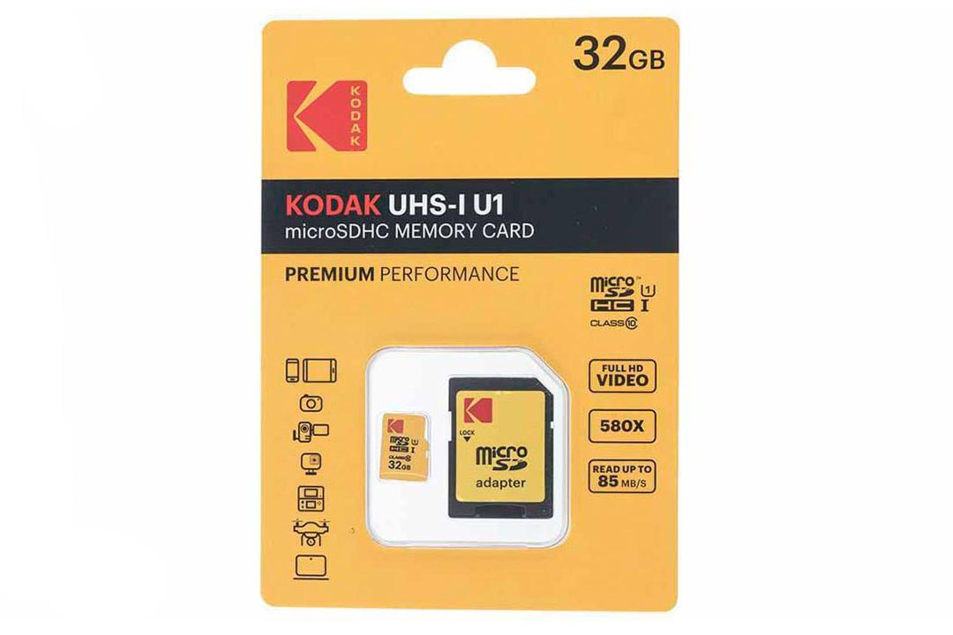 Kodak microSDHC Class 10 UHS-I U1 32GB