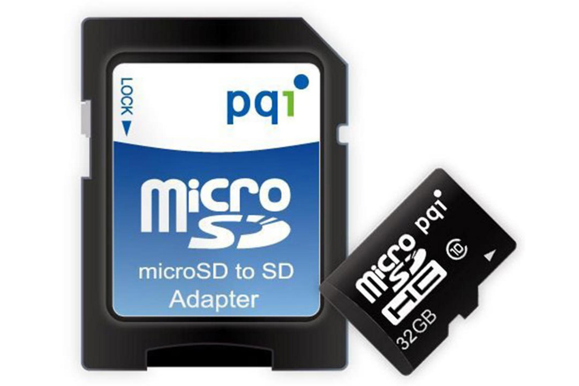 PQI microSDHC Class 10 UHS-I U1 32GB