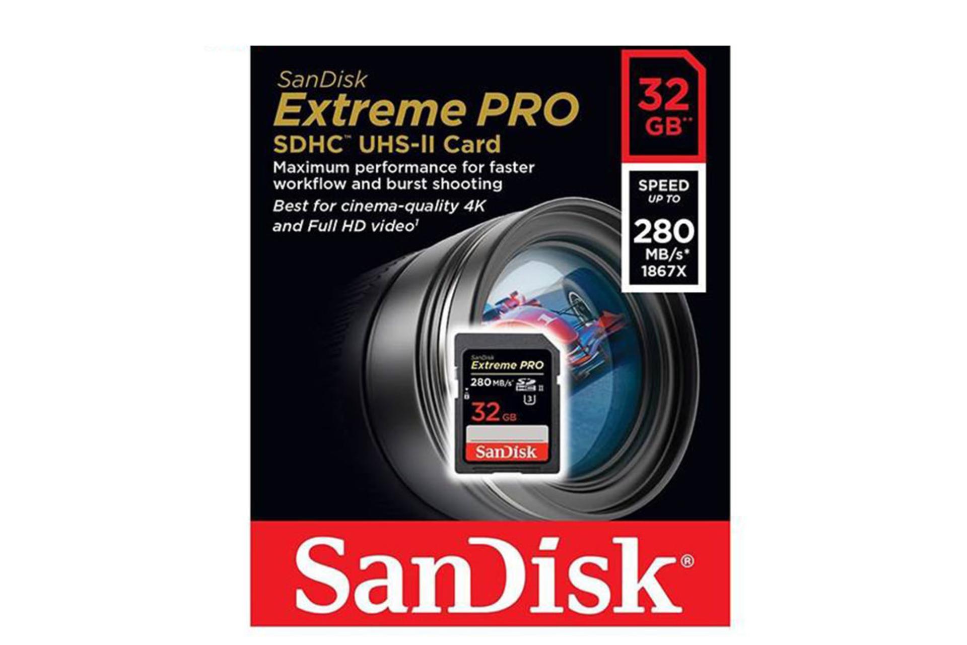 SanDisk Extreme Pro microSDHC Class 10 UHS-II U3 32GB