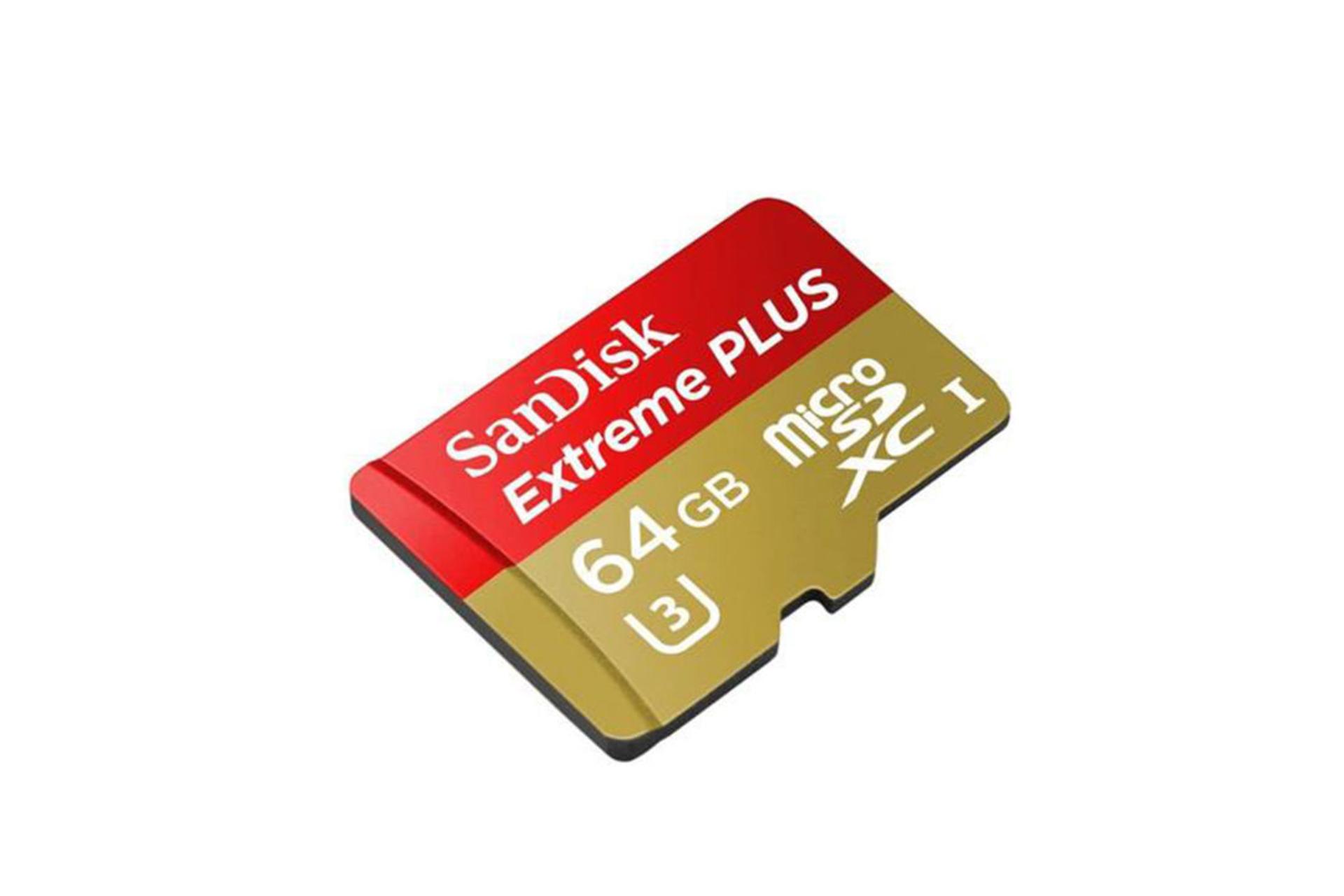 SanDisk Extreme Plus microSDXC Class 10 UHS-I U3 64GB