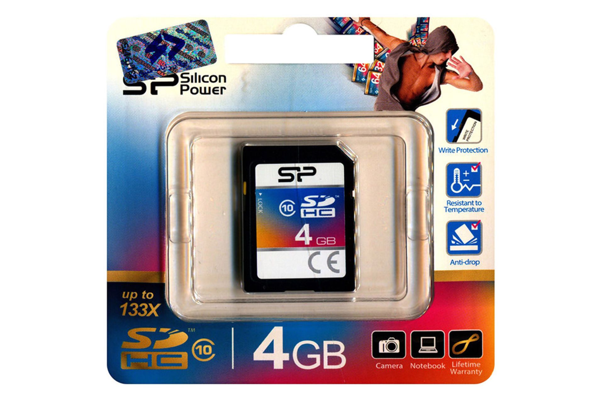 Silicon Power SDHC Class 10 4GB