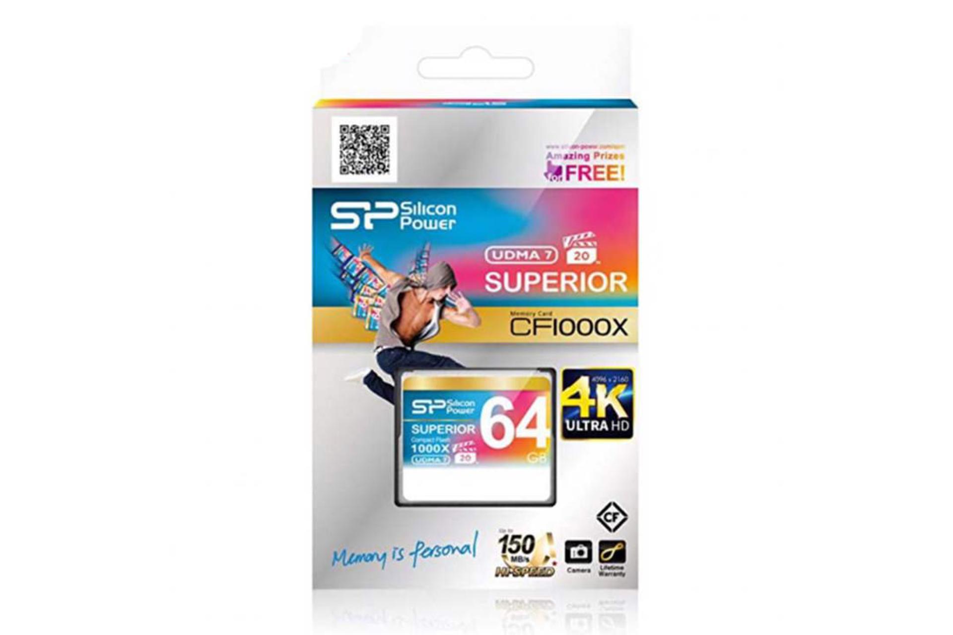 Silicon Power Superior CF Class 10 64GB