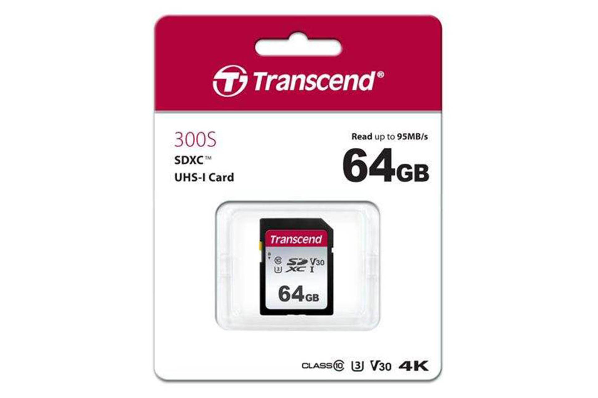Transcend 300S microSDXC Class 10 UHS-I U1 64GB