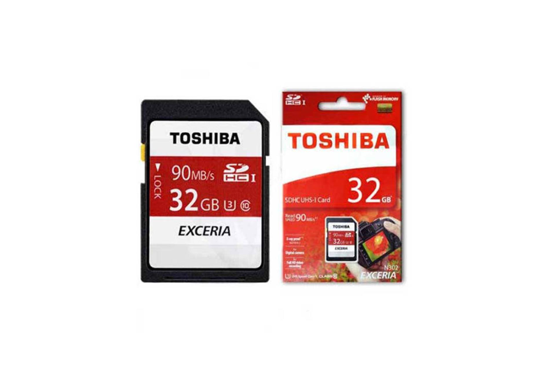 Toshiba Exceria N302 SDHC Class 10 UHS-I U3 32GB