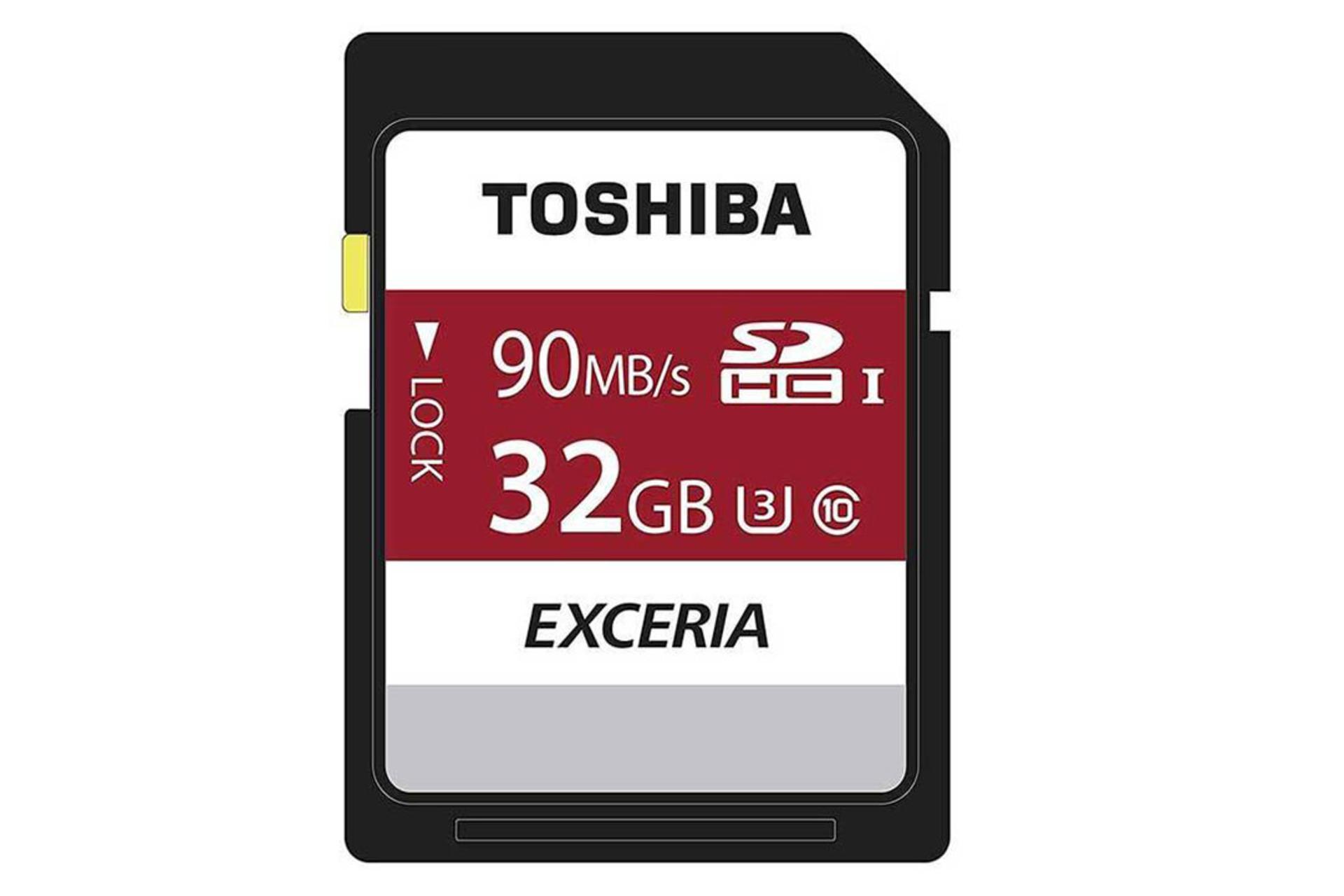مرجع متخصصين ايران Toshiba Exceria N302 SDHC Class 10 UHS-I U3 32GB