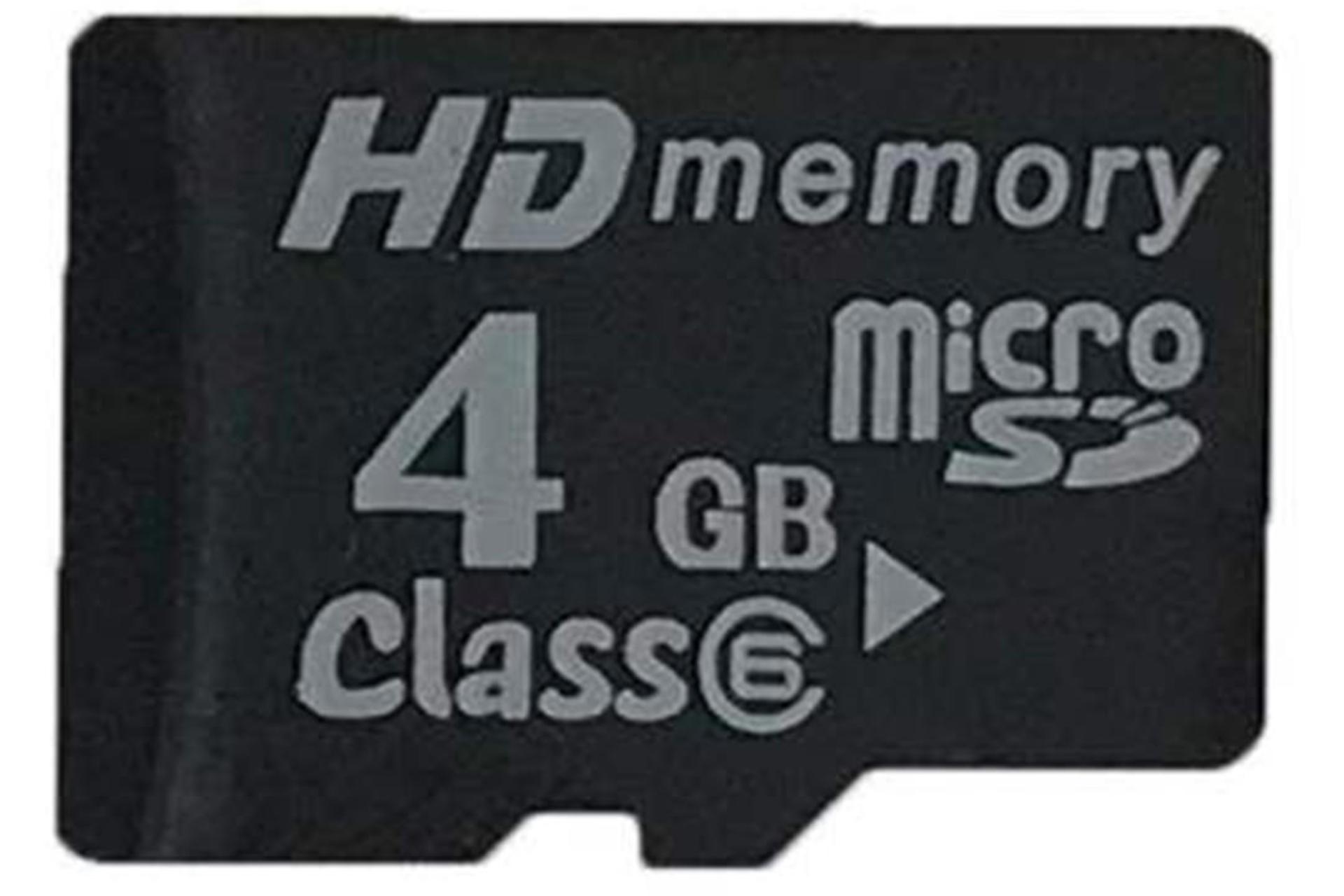 HD microSDHC Class 6 4GB