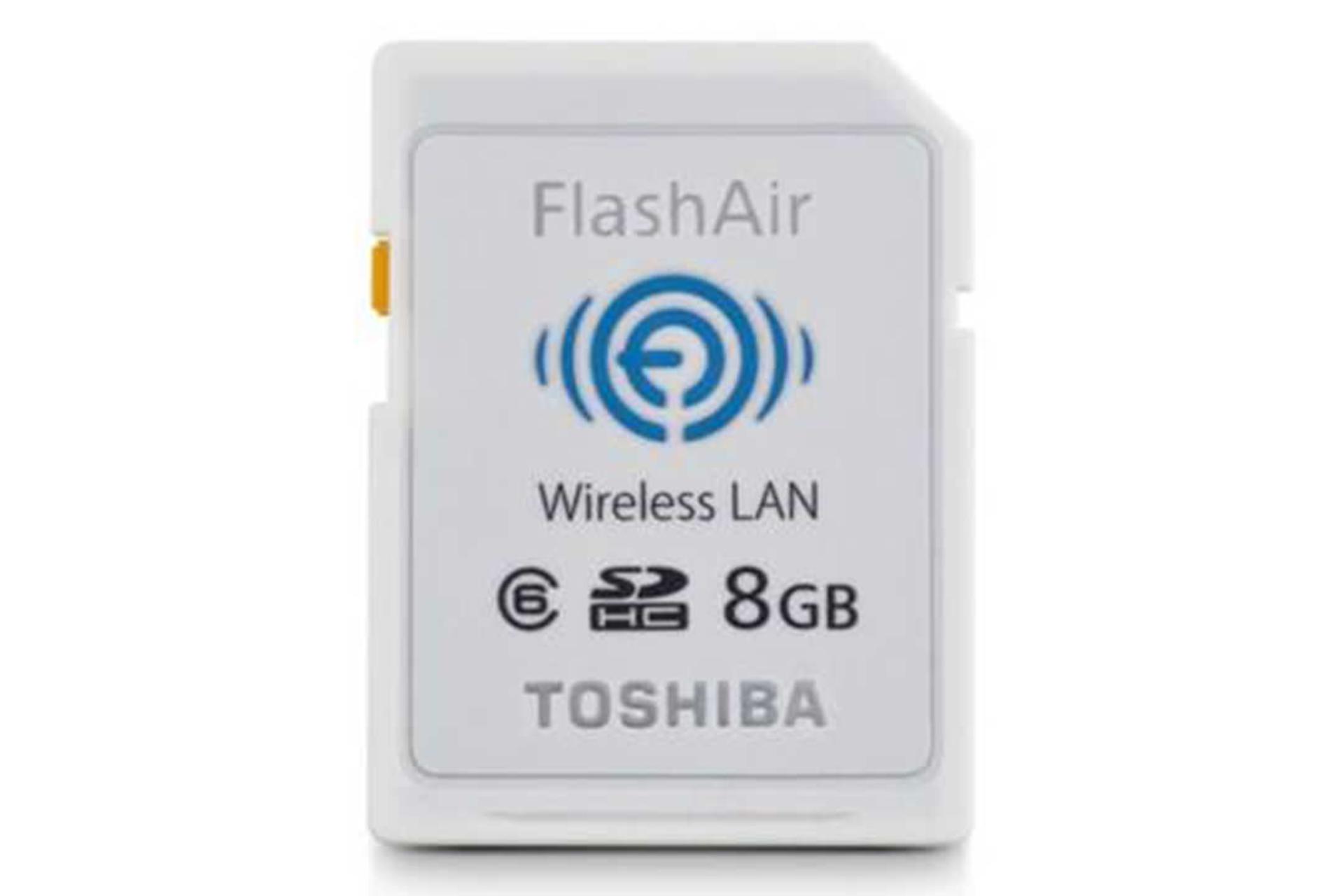 مرجع متخصصين ايران Toshiba Flash Air W-02 SD-R008GR7AL01 SDHC Class 6 8GB