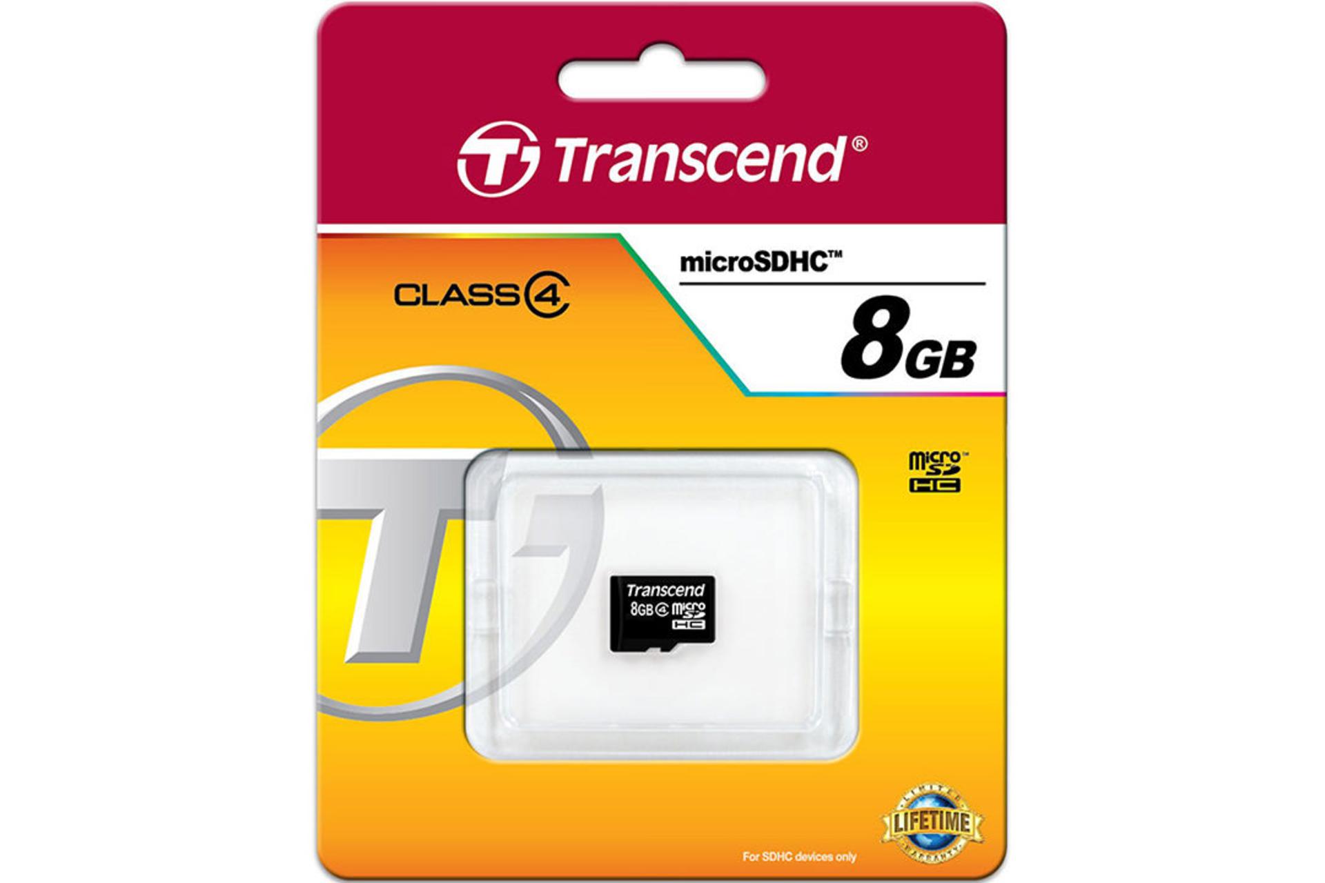 Transcend microSDHC Class 4 8GB