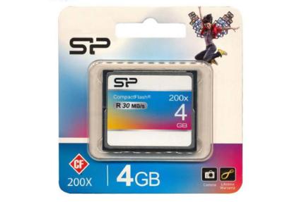 سیلیکون پاور CF با ظرفیت 4 گیگابایت