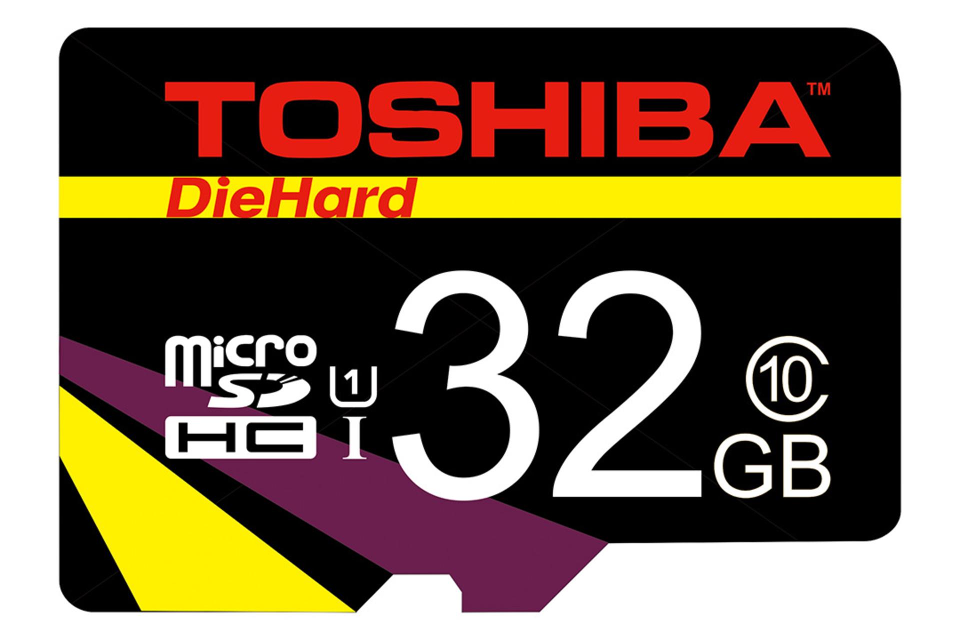 مرجع متخصصين ايران Toshiba Die Hard microSDHC Class 10 UHS-I U1 32GB