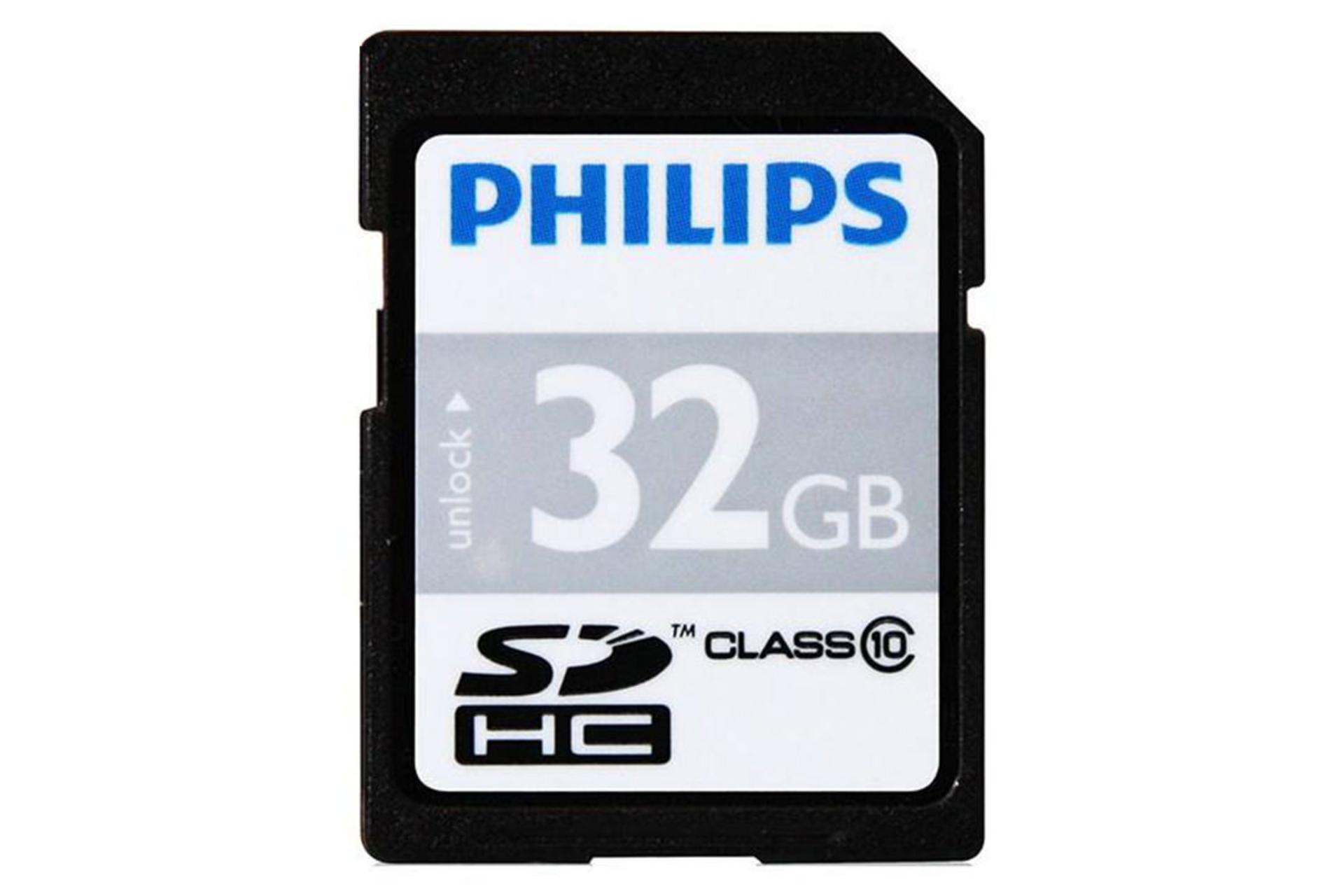 فیلیپس SDHC با ظرفیت 32 گیگابایت مدل FM32SD45B کلاس 10