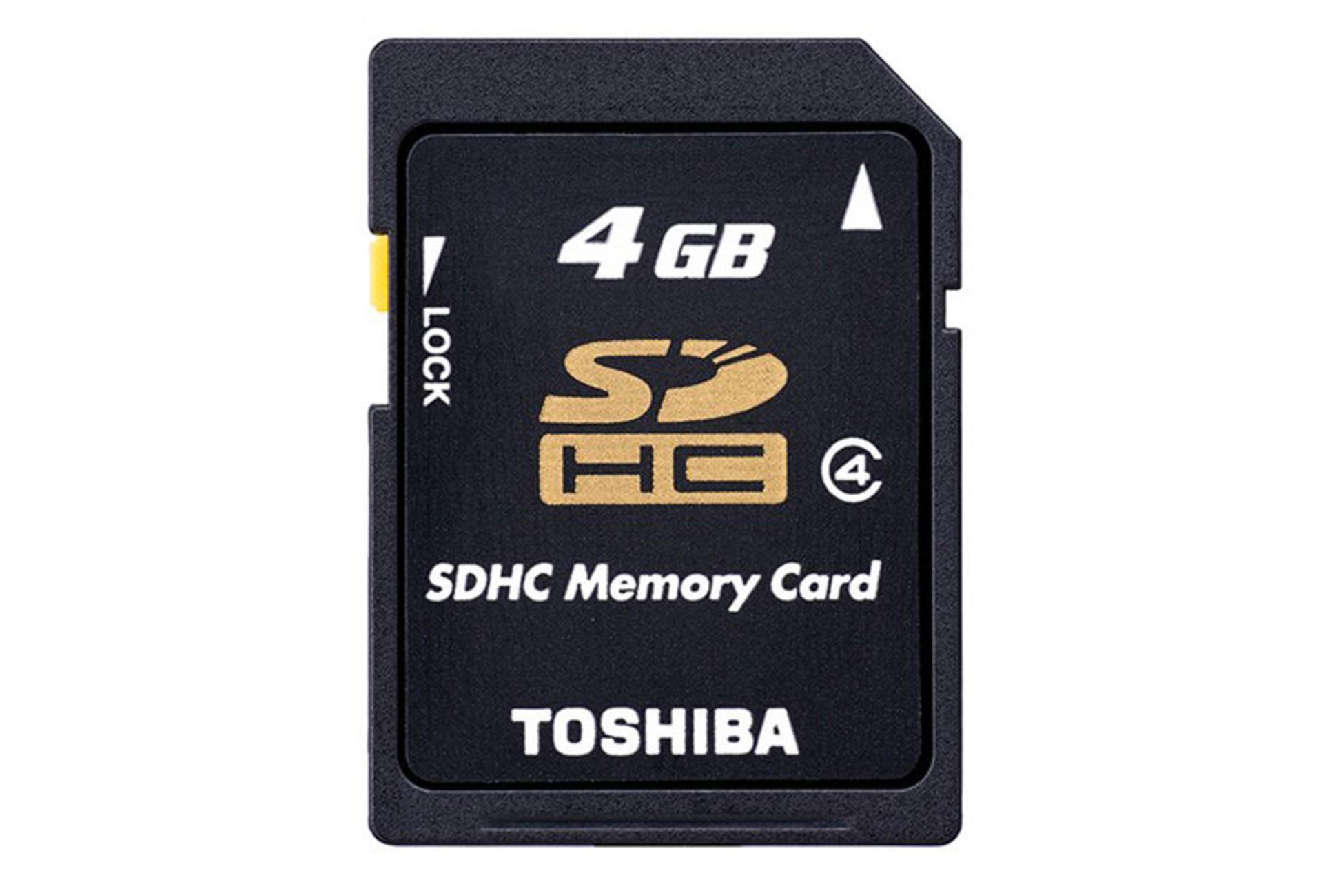 مرجع متخصصين ايران Toshiba SDHC Class 4 4GB