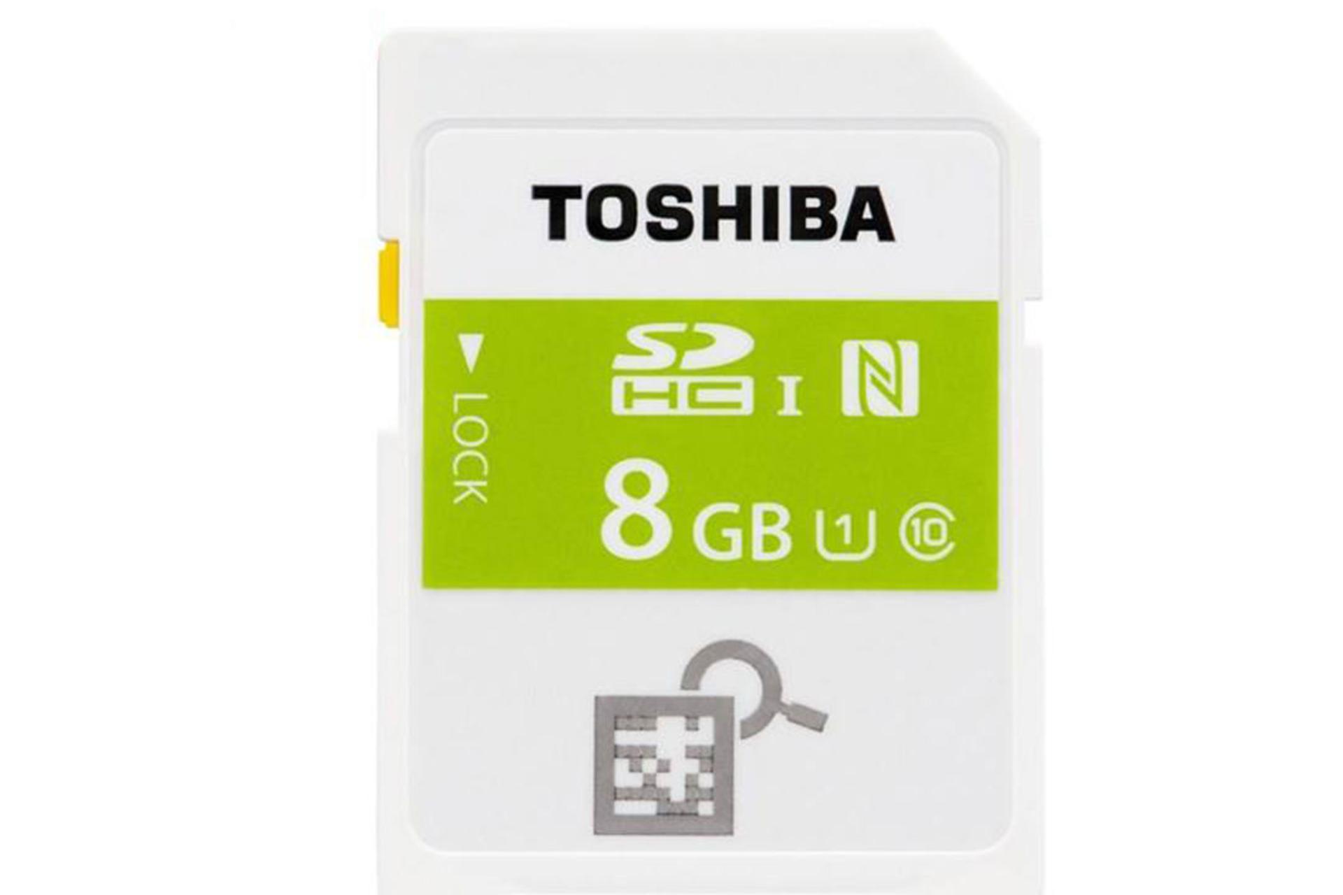مرجع متخصصين ايران Toshiba NFC High Speed Professional SDHC Class 10 UHS-I U1 8GB