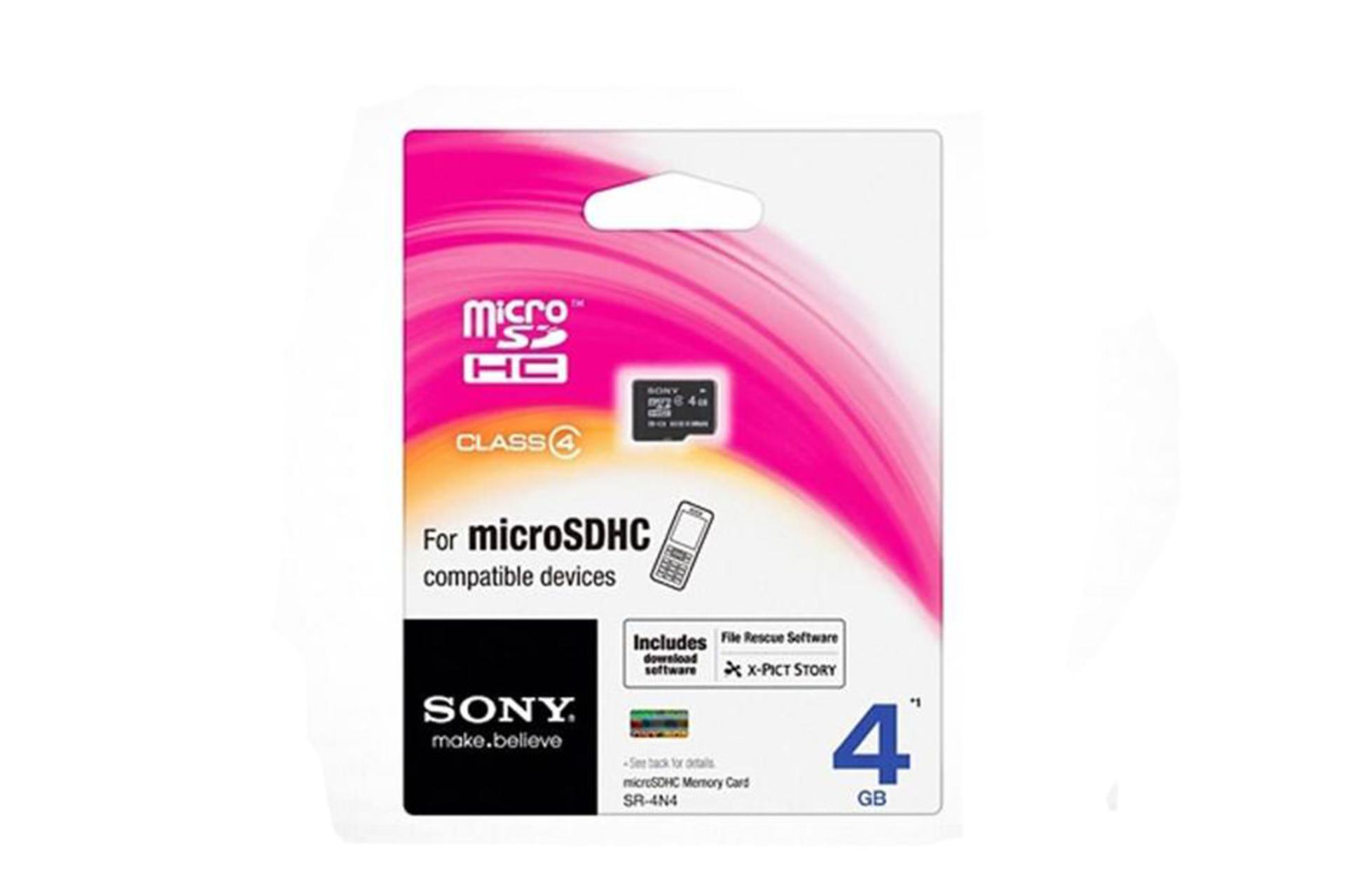 Sony SF-4C4 SDHC Class 4 4GB