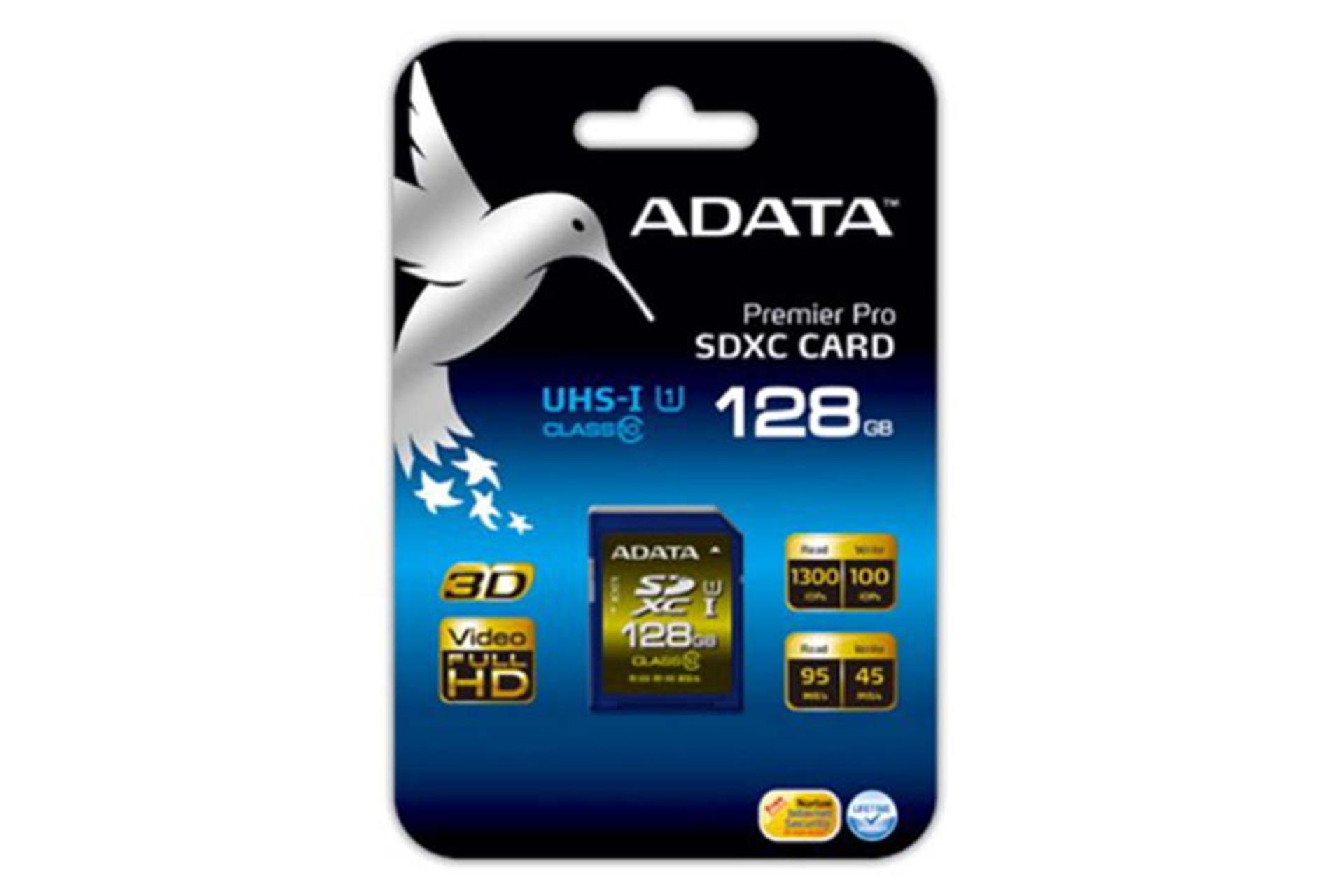 ADATA Premier Pro SDXC Class 10 UHS-I U1 128GB
