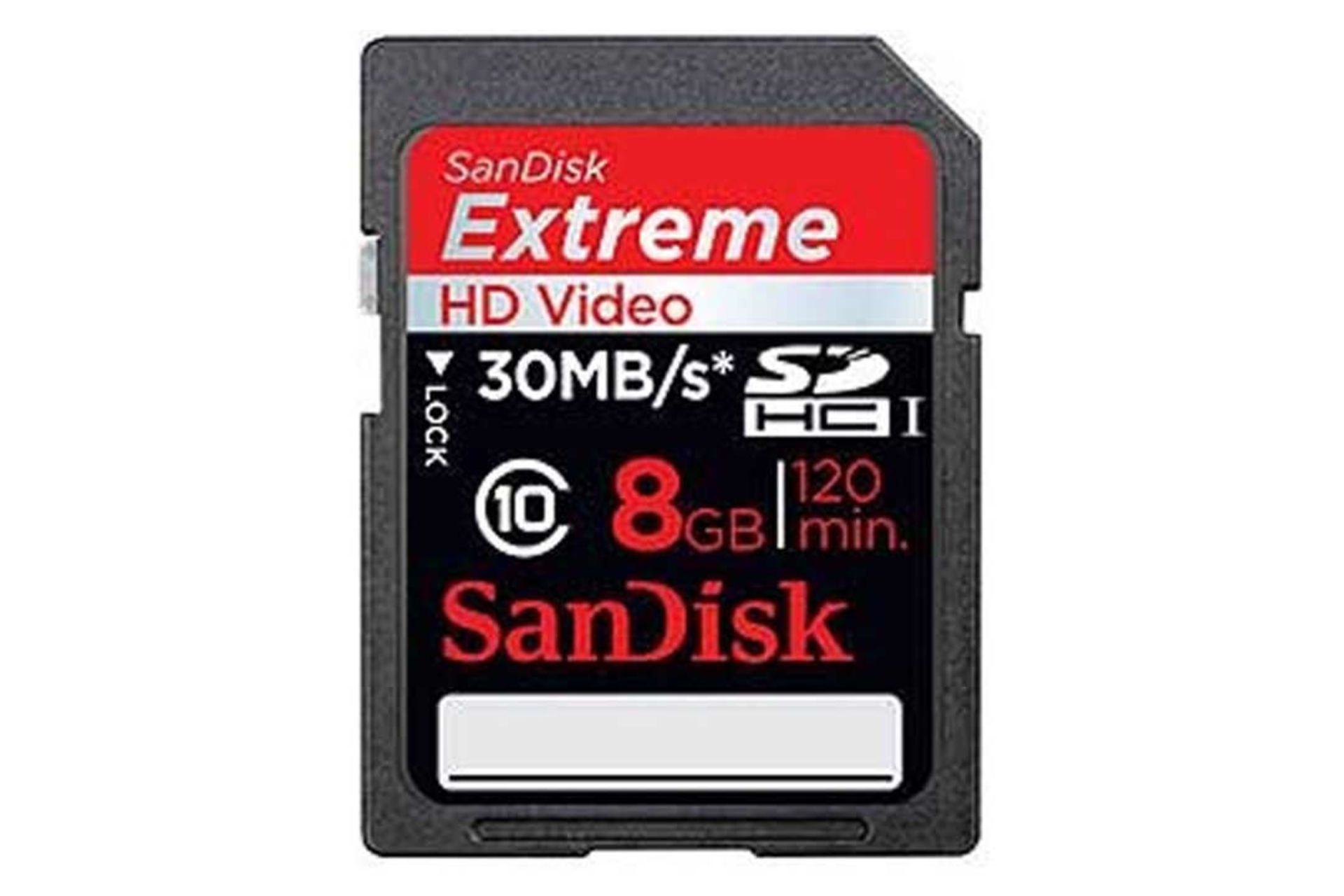 SanDisk Extreme HD Video SDHC Class 10 UHS-I U1 8GB